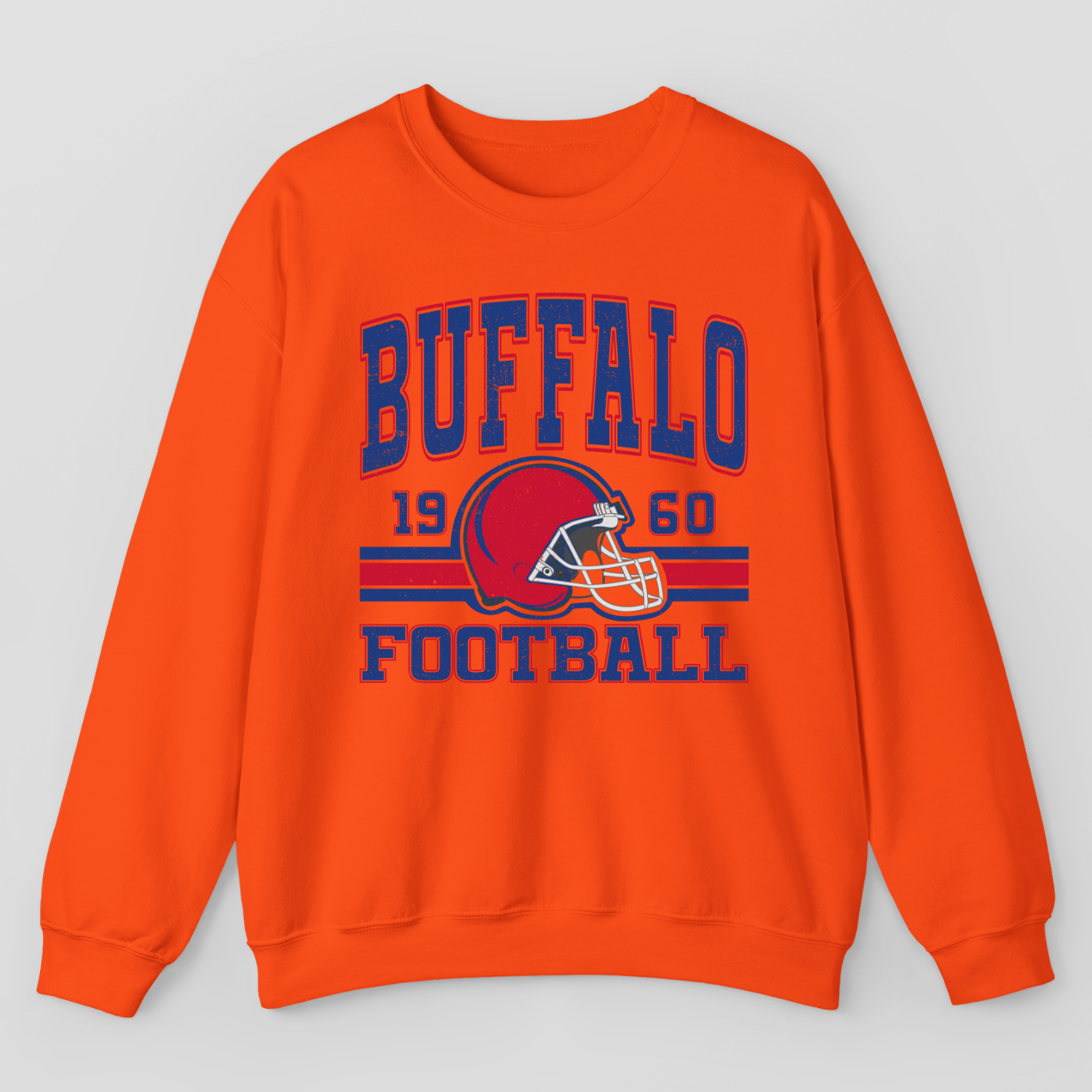 Vintage Style Buffalo Football Sweatshirt