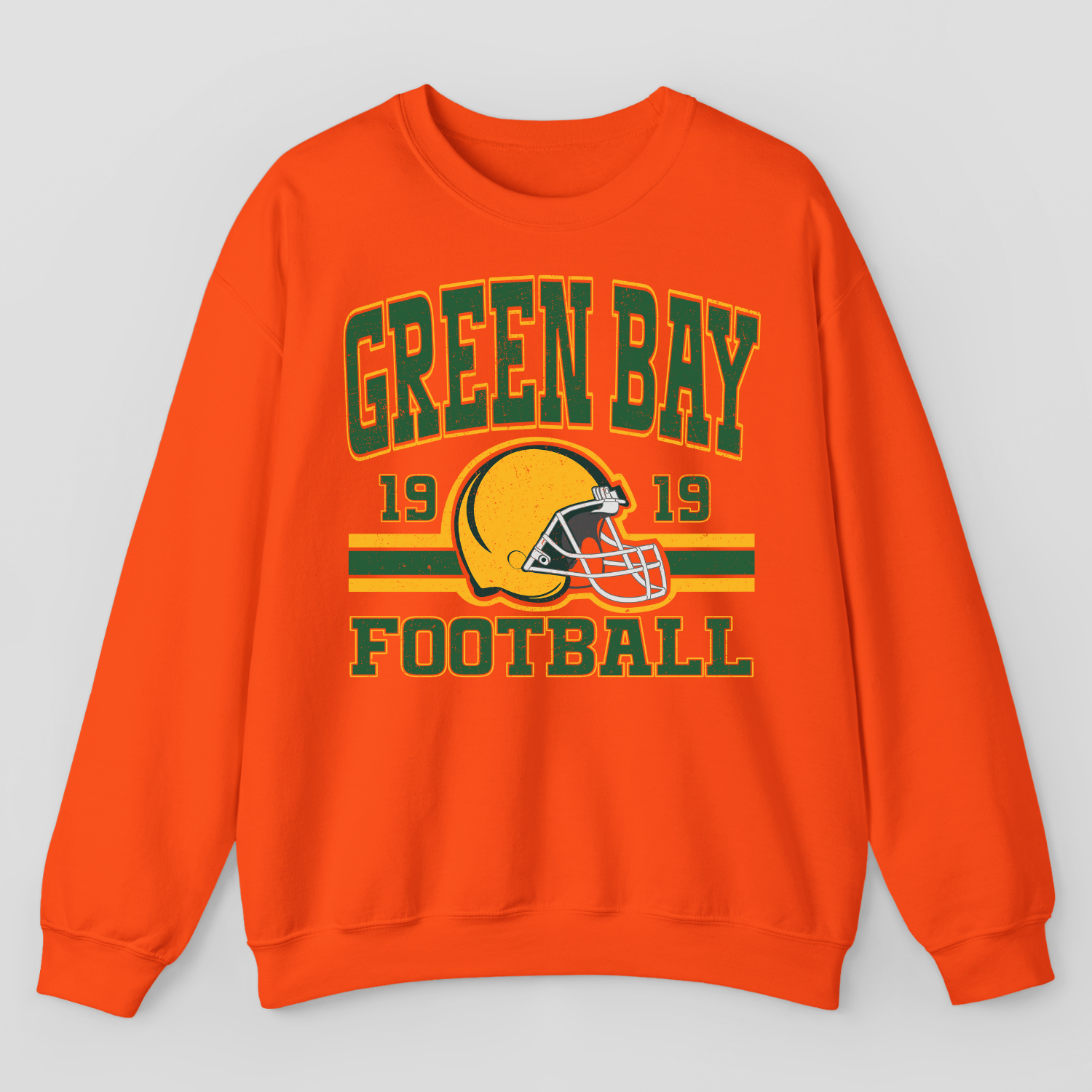 Vintage Style Green Bay Football Sweatshirt