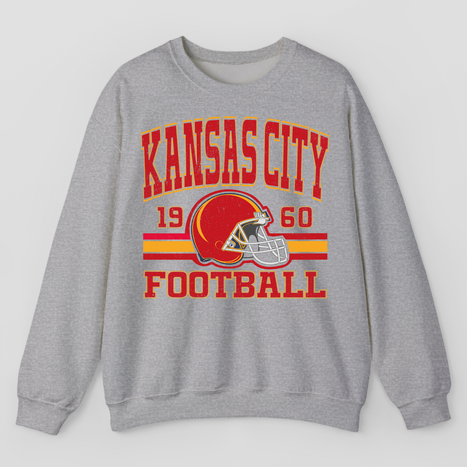 Vintage Style Kansas City Football Sweatshirt