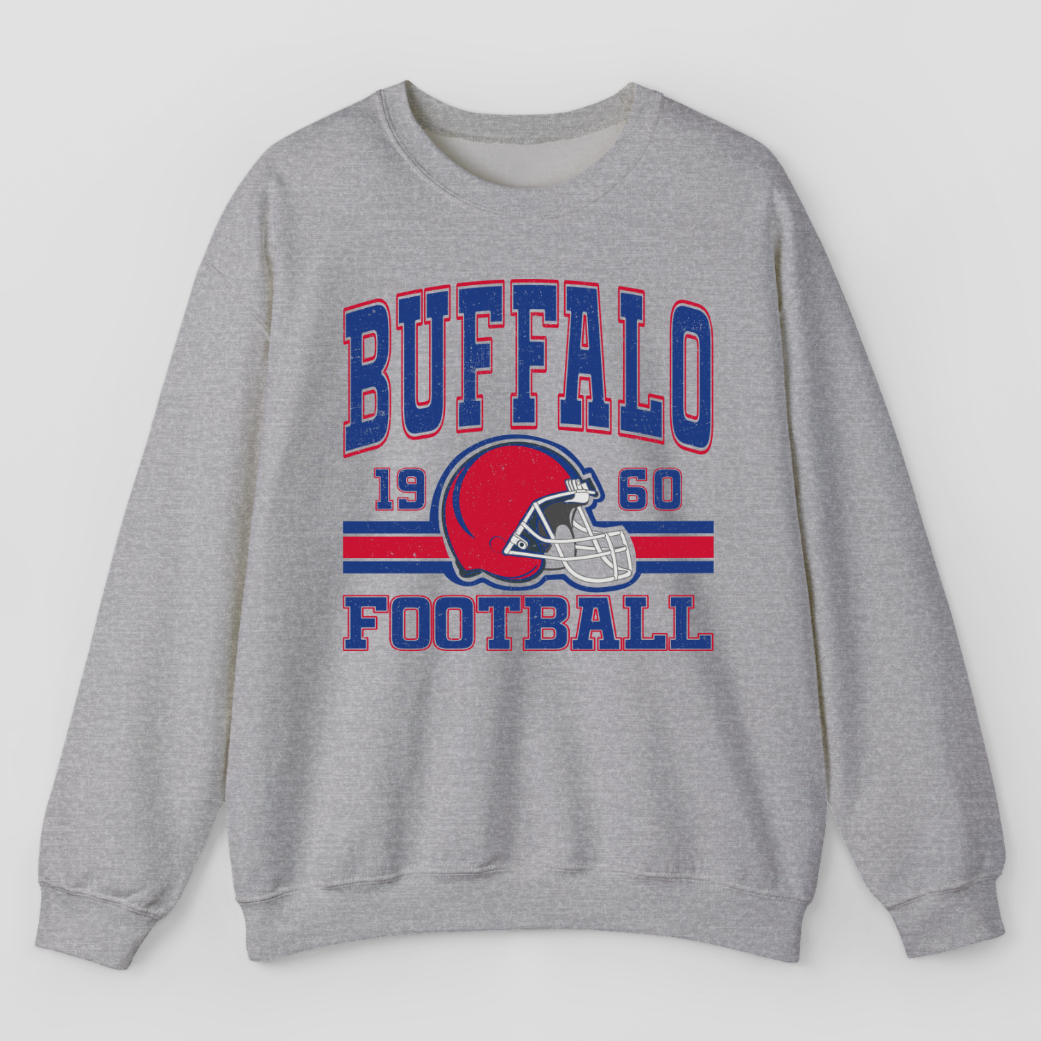 Vintage Style Buffalo Football Sweatshirt
