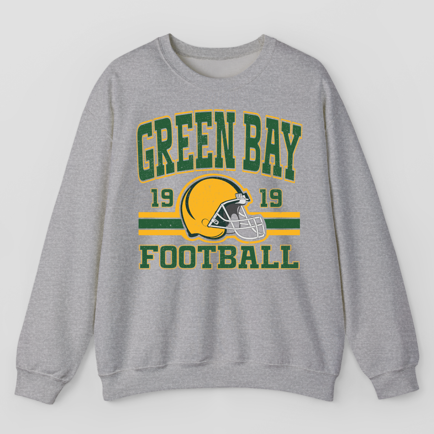 Vintage Style Green Bay Football Sweatshirt