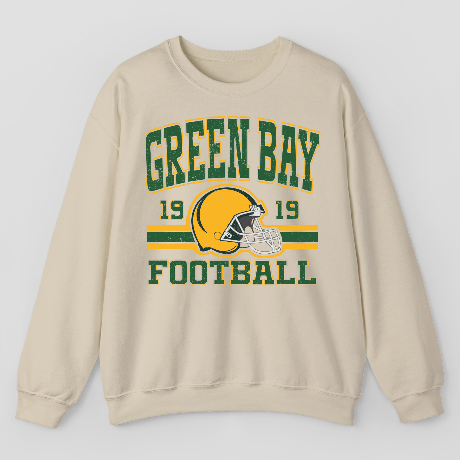 Vintage Style Green Bay Football Sweatshirt