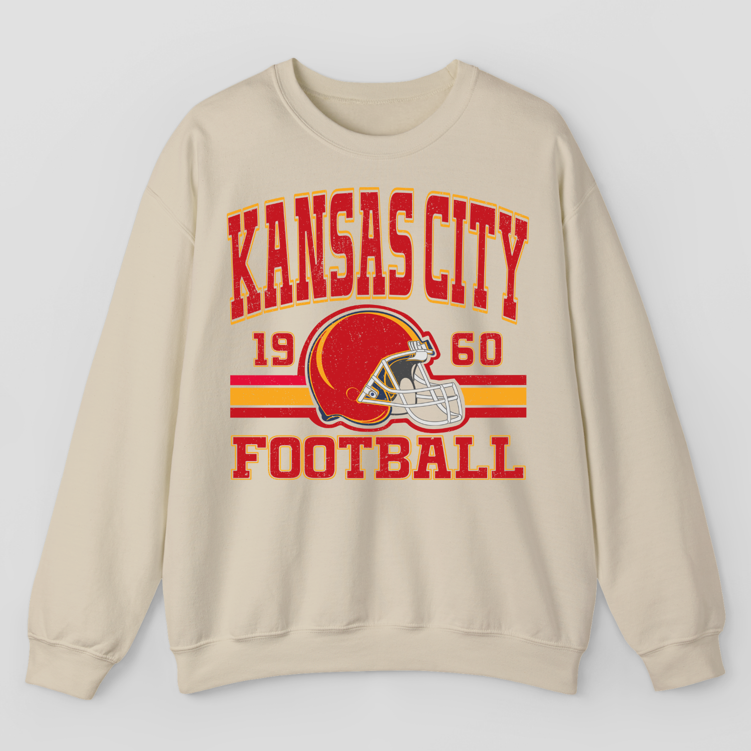 Vintage Style Kansas City Football Sweatshirt
