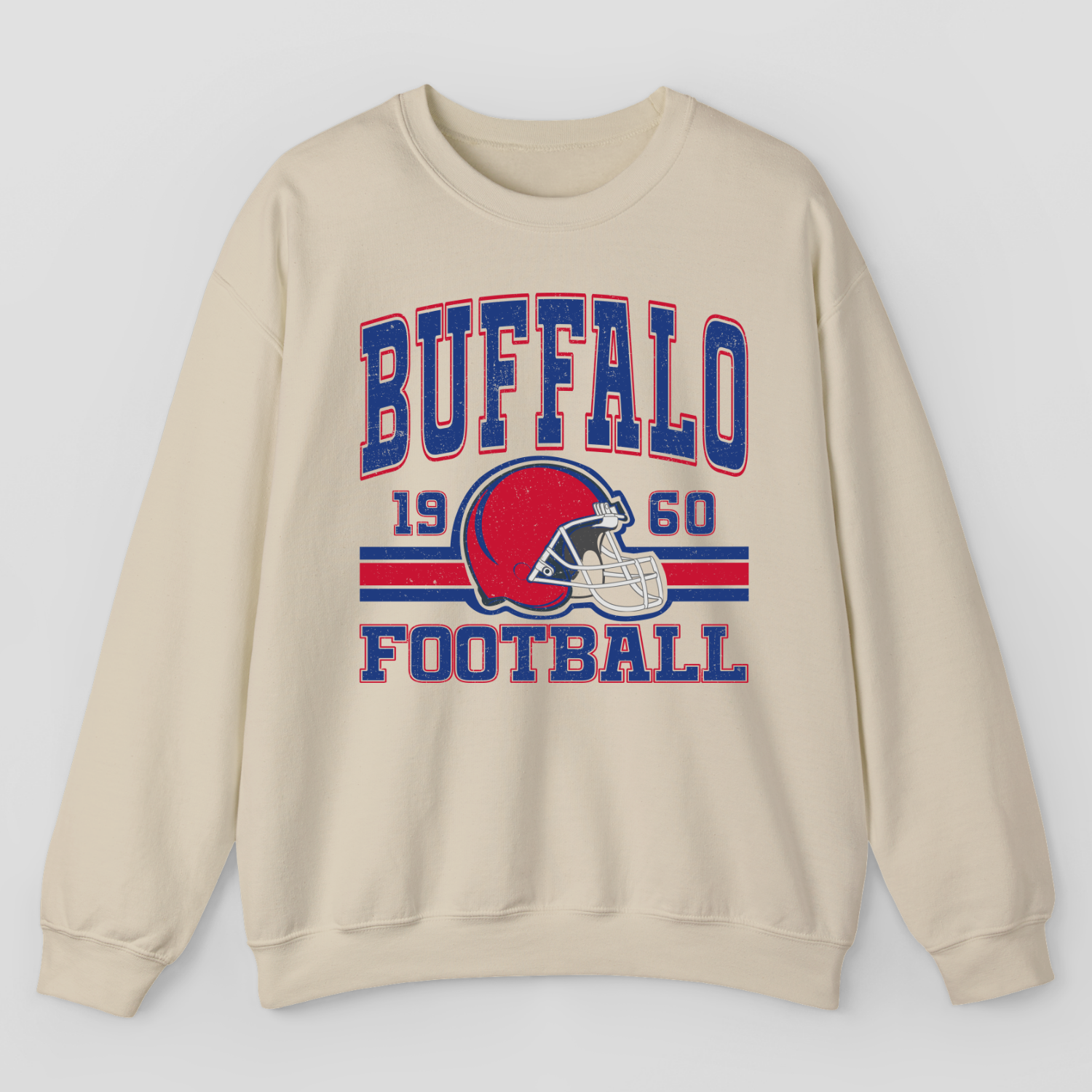 Vintage Style Buffalo Football Sweatshirt