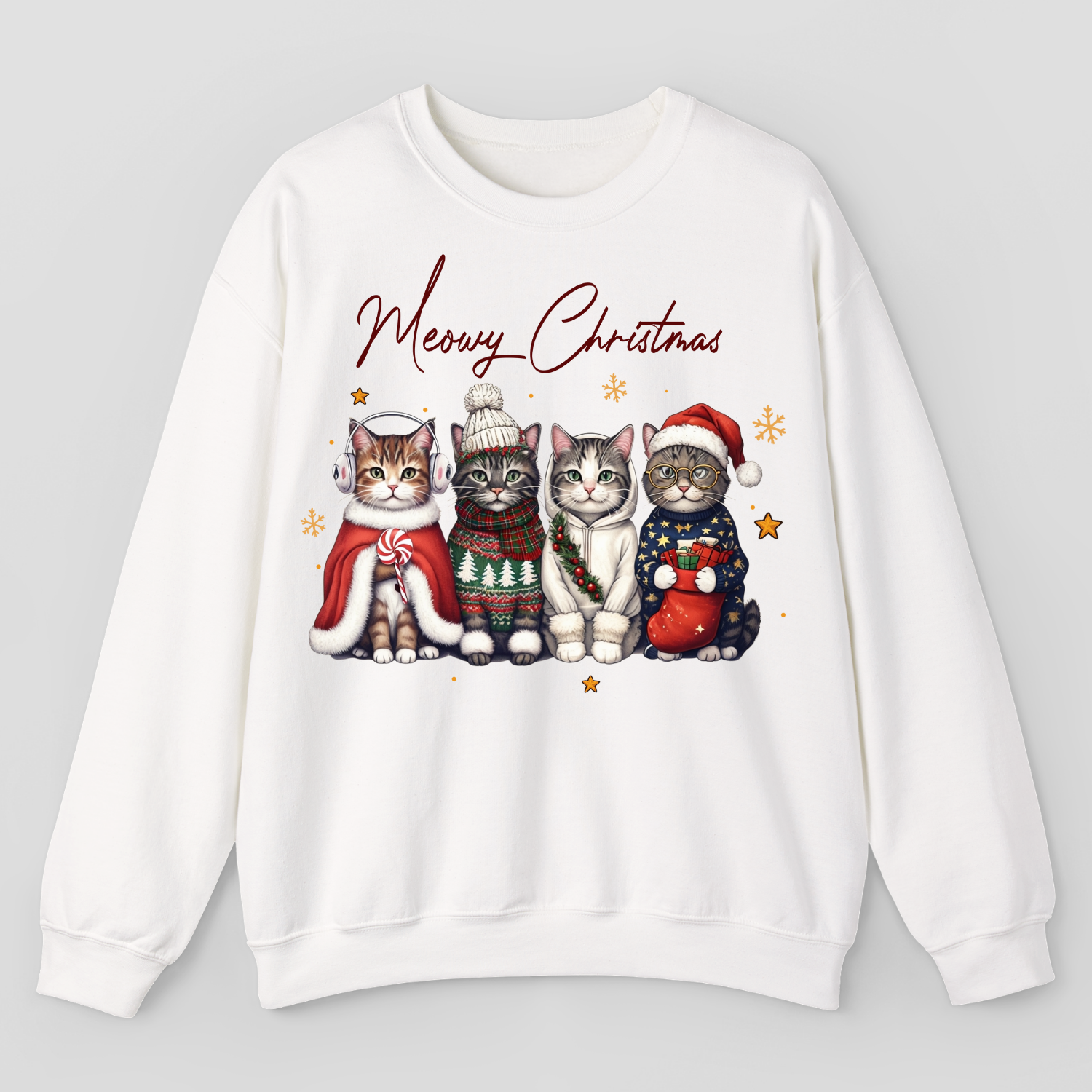 Meowy Christmas Sweatshirt