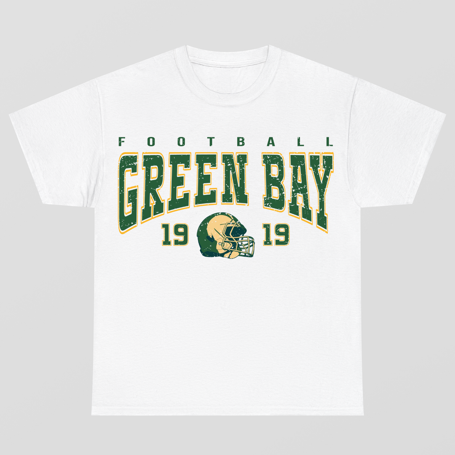 Vintage Style Green Bay Football T-Shirt