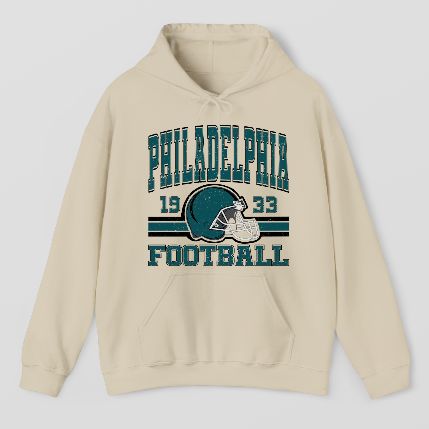 Vintage Style Philadelphia Football Hoodie