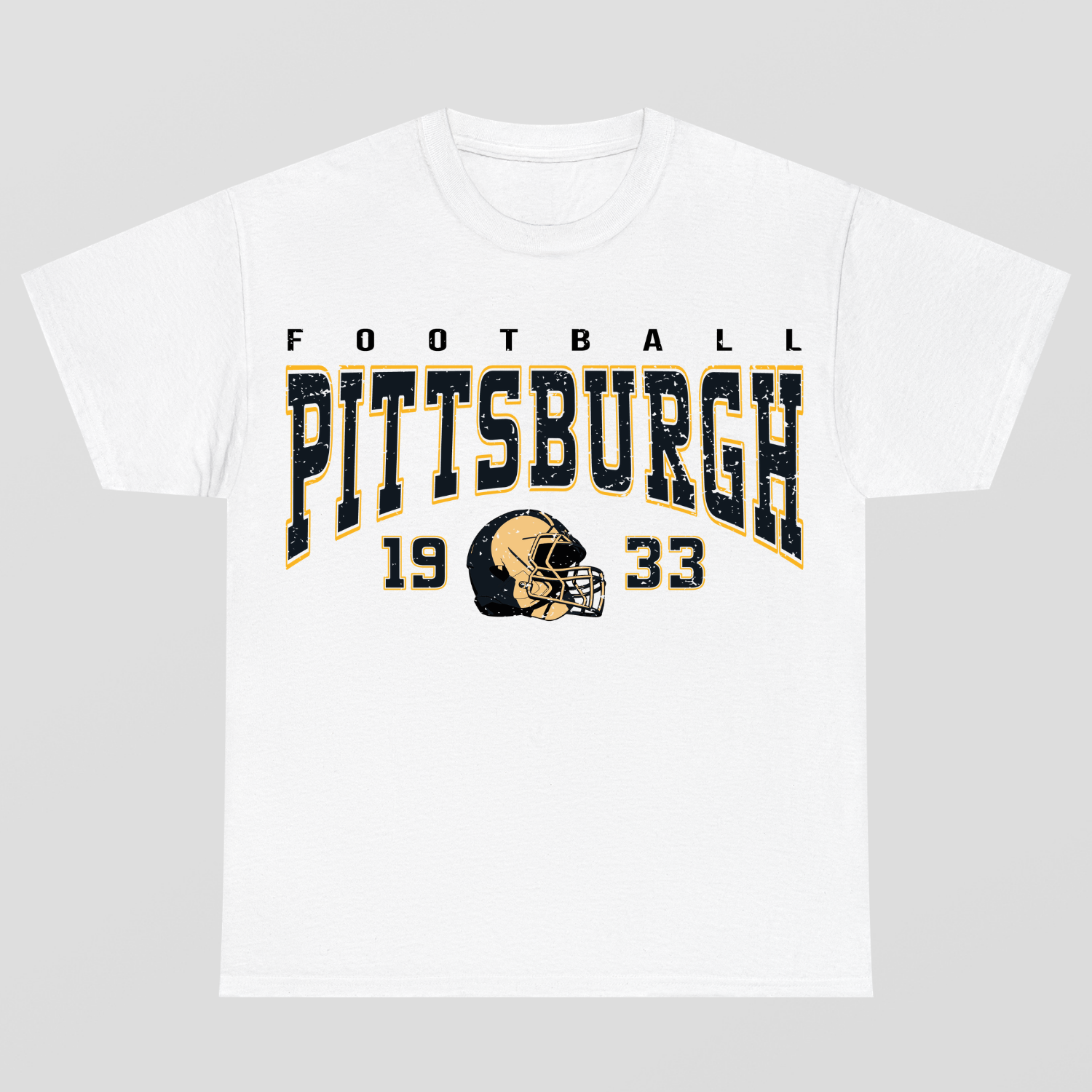 Vintage Style Pittsburgh Football T-Shirt