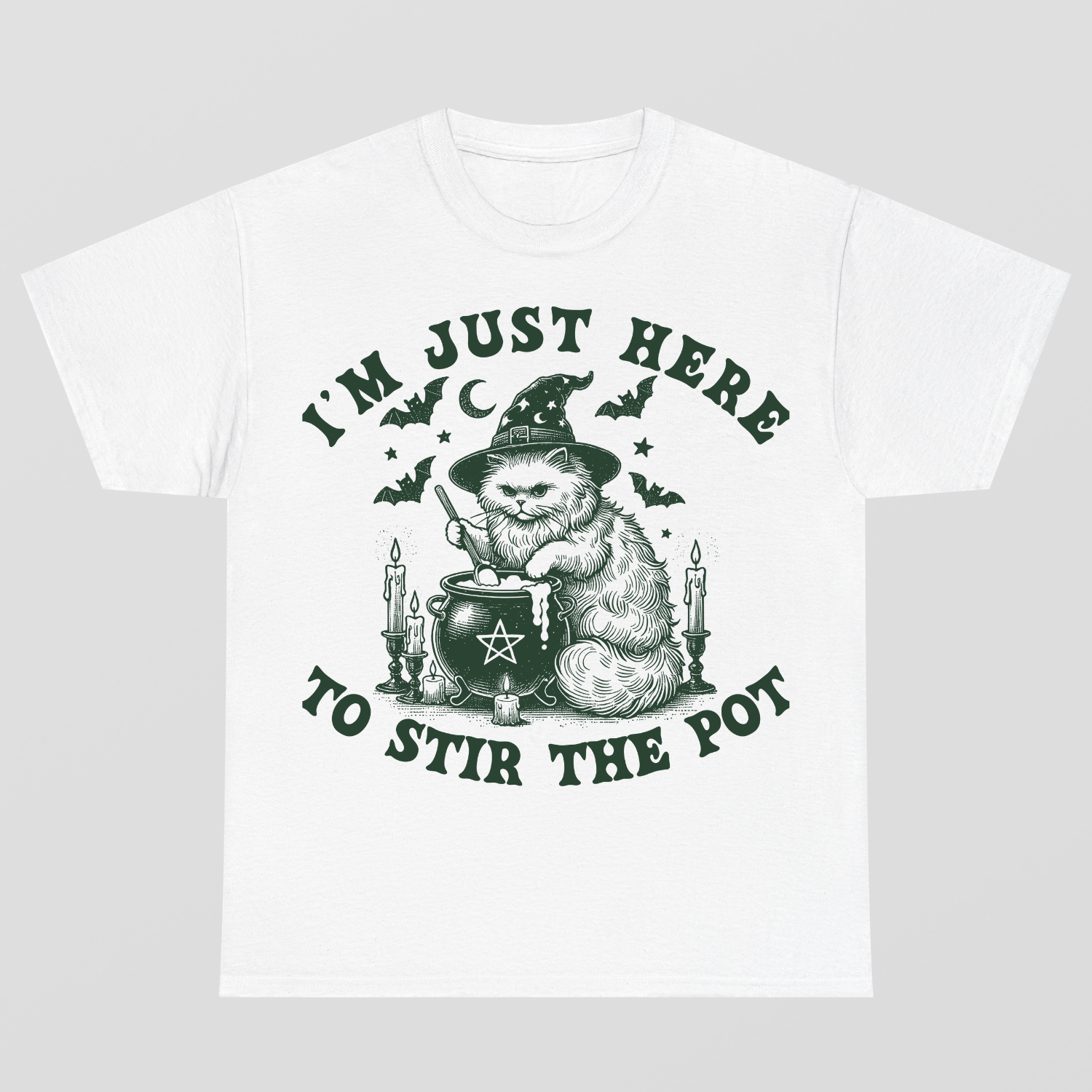 I Am Just Here To Stir The Pot Halloween T-Shirt