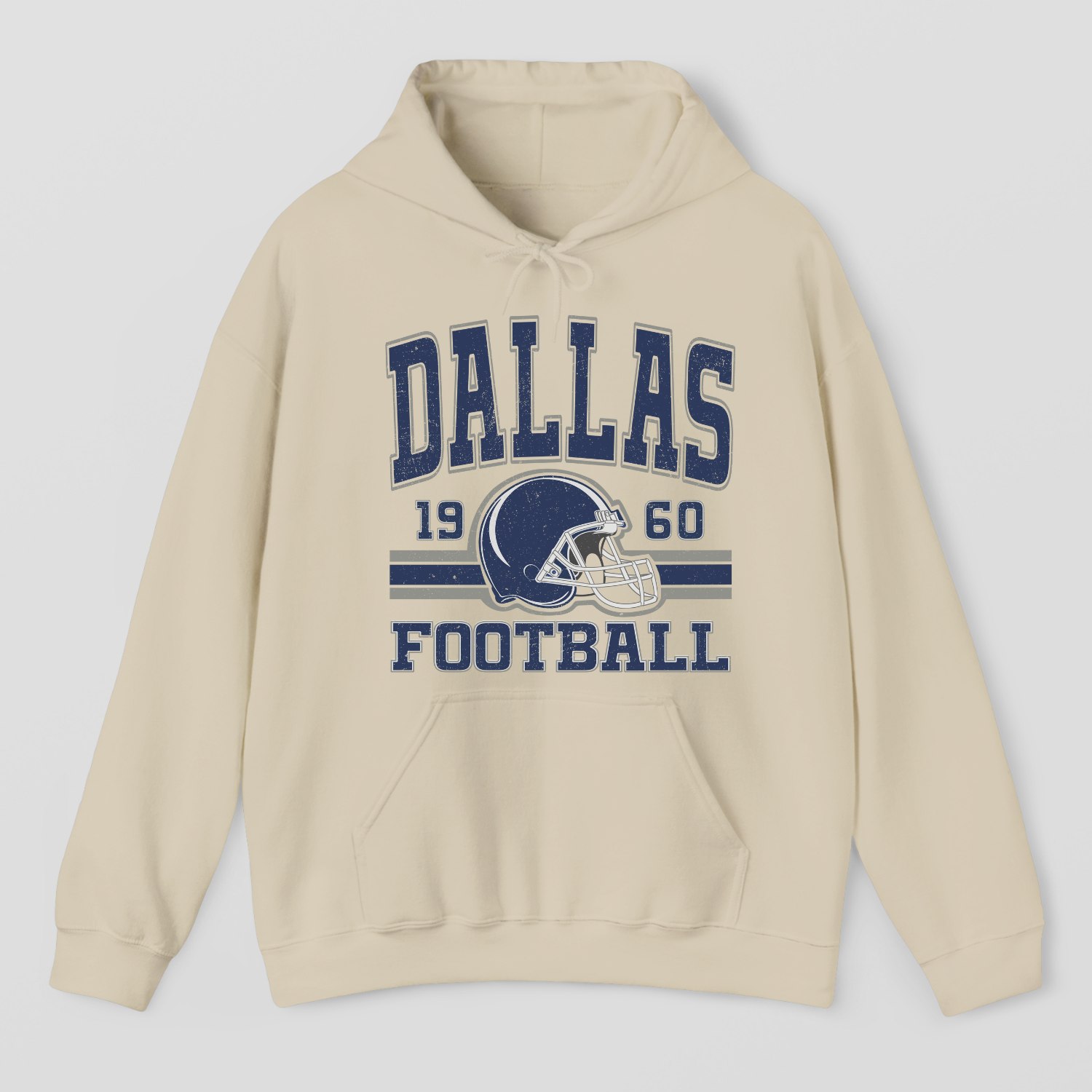Vintage Style Dallas Football Hoodie