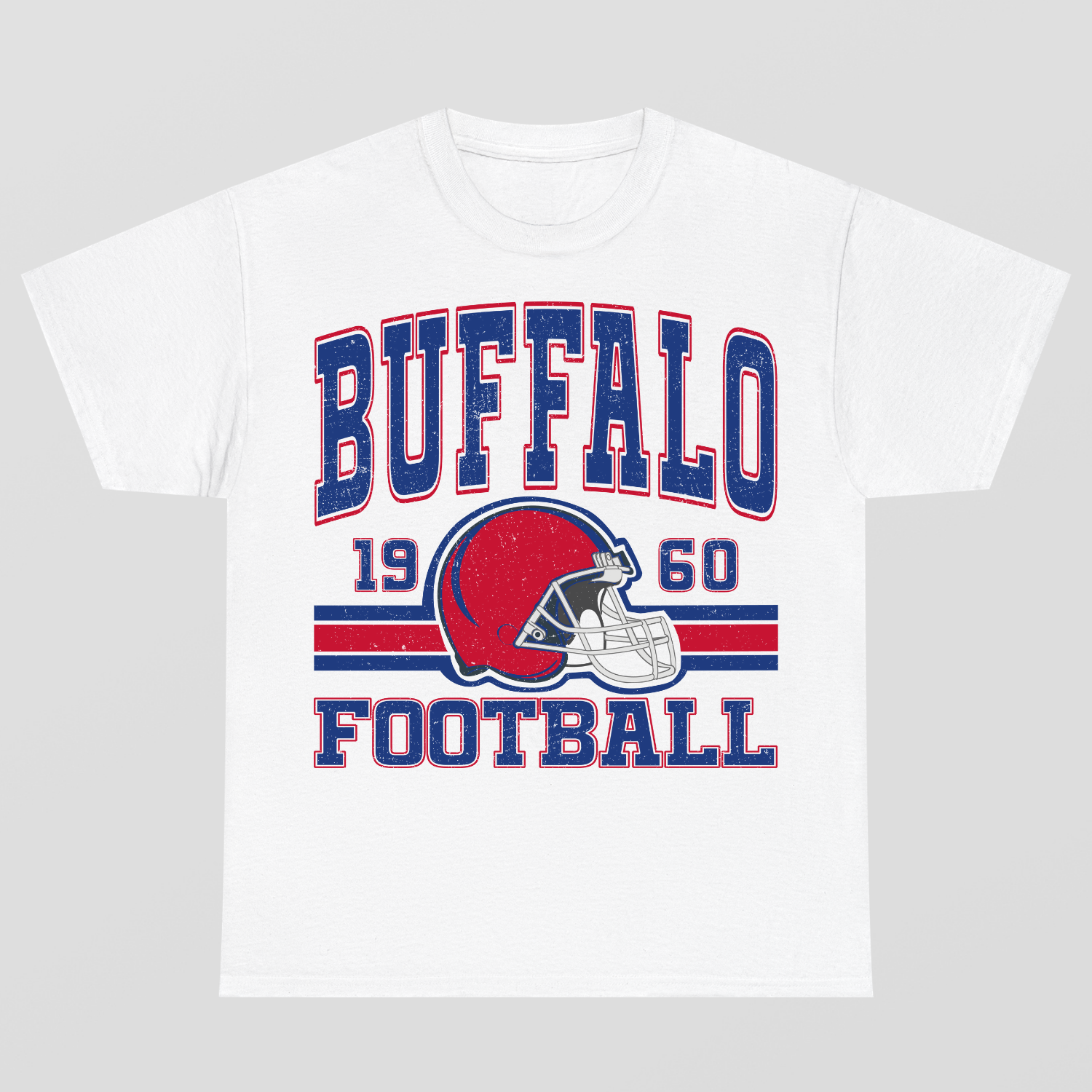 Vintage Style Buffalo Football T-Shirt