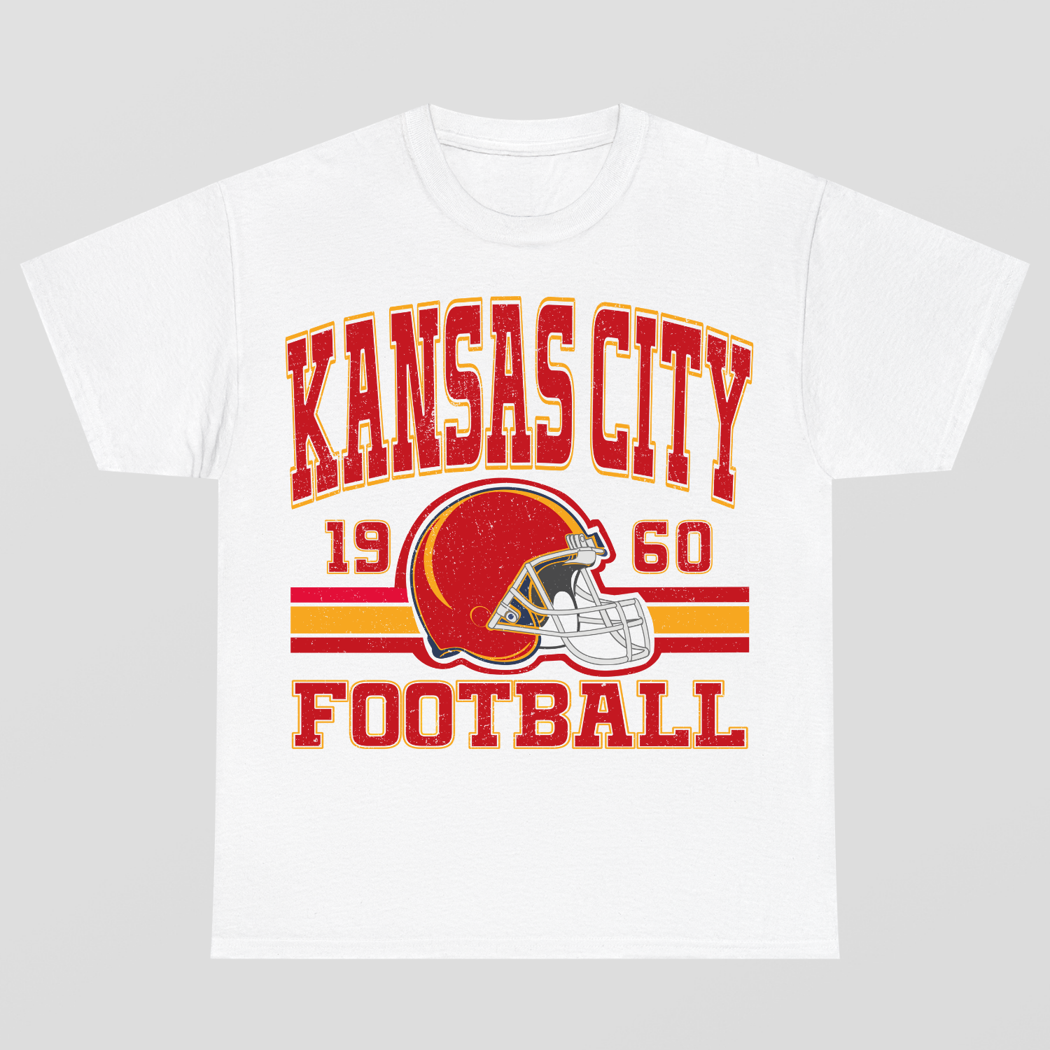Vintage Style Kansas City Football T-Shirt