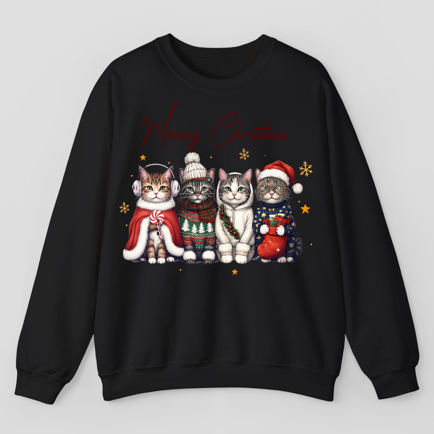 Meowy Christmas Sweatshirt