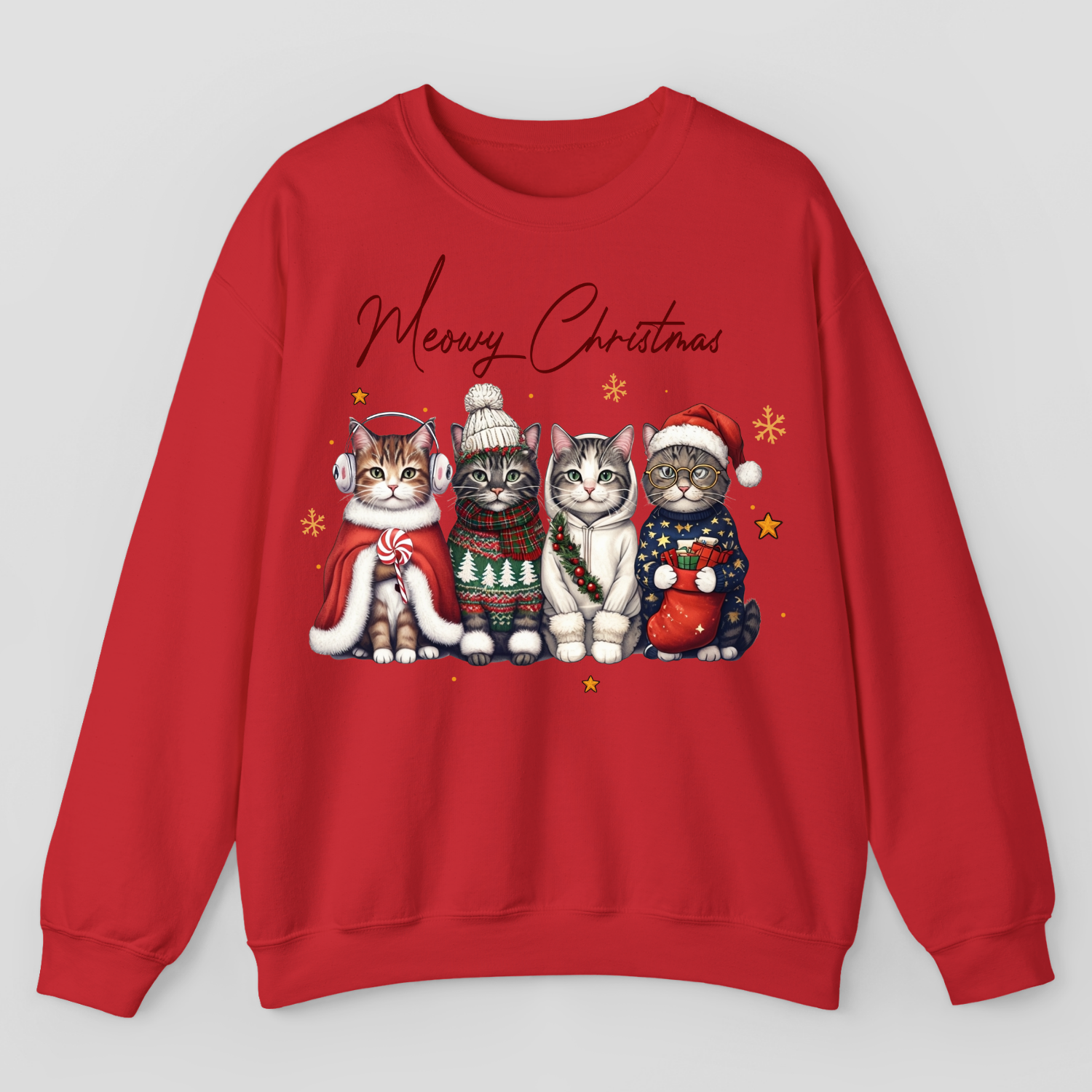 Meowy Christmas Sweatshirt
