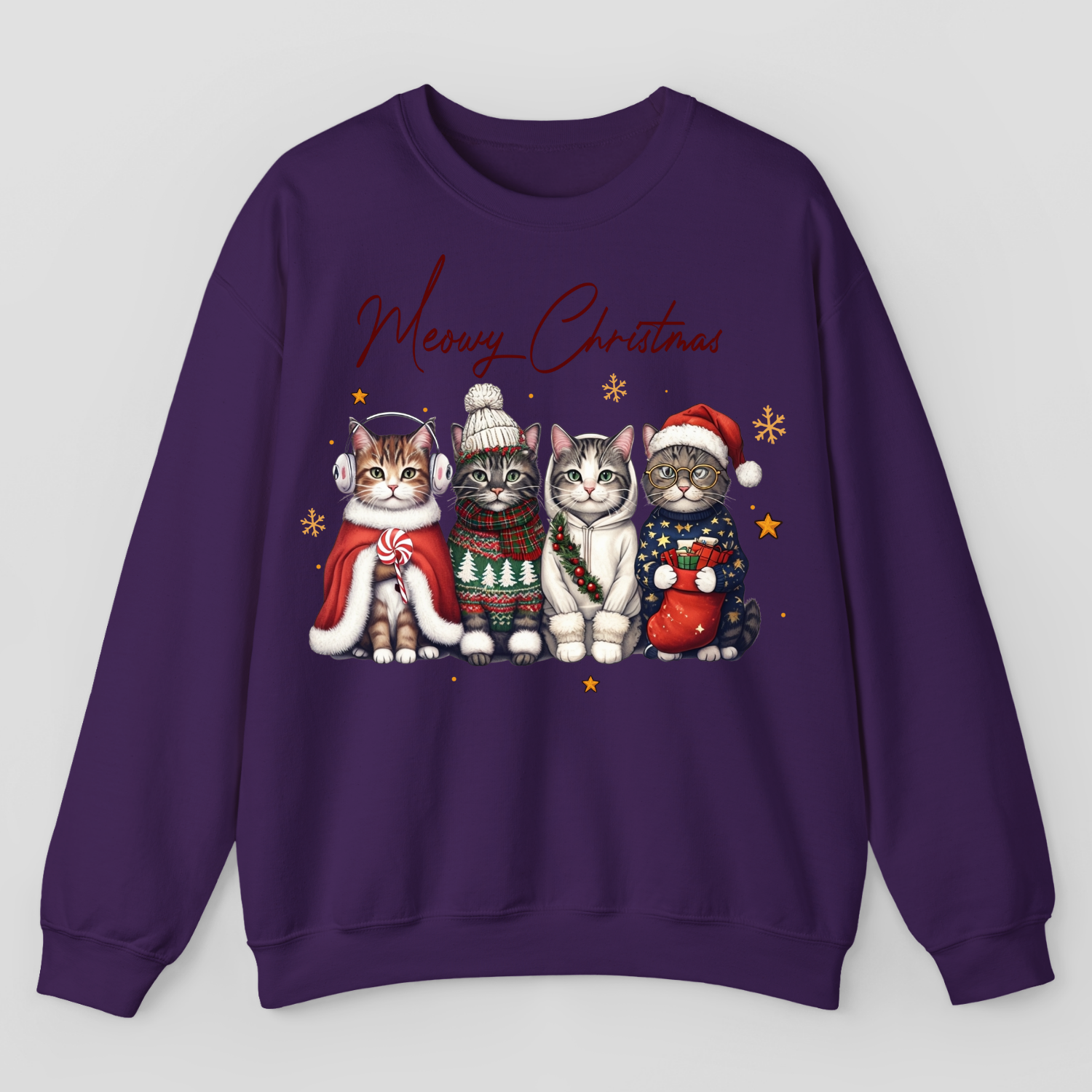 Meowy Christmas Sweatshirt