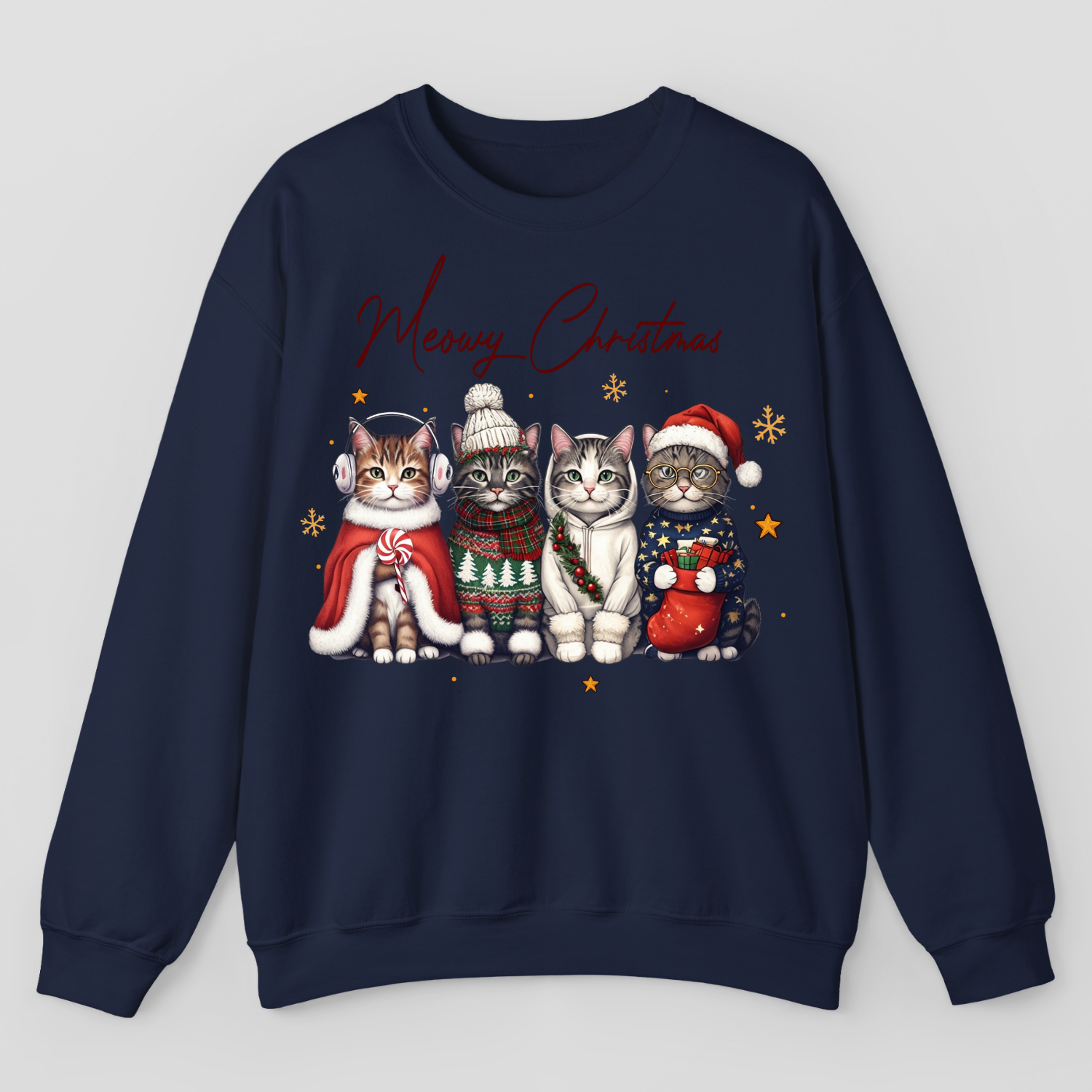 Meowy Christmas Sweatshirt