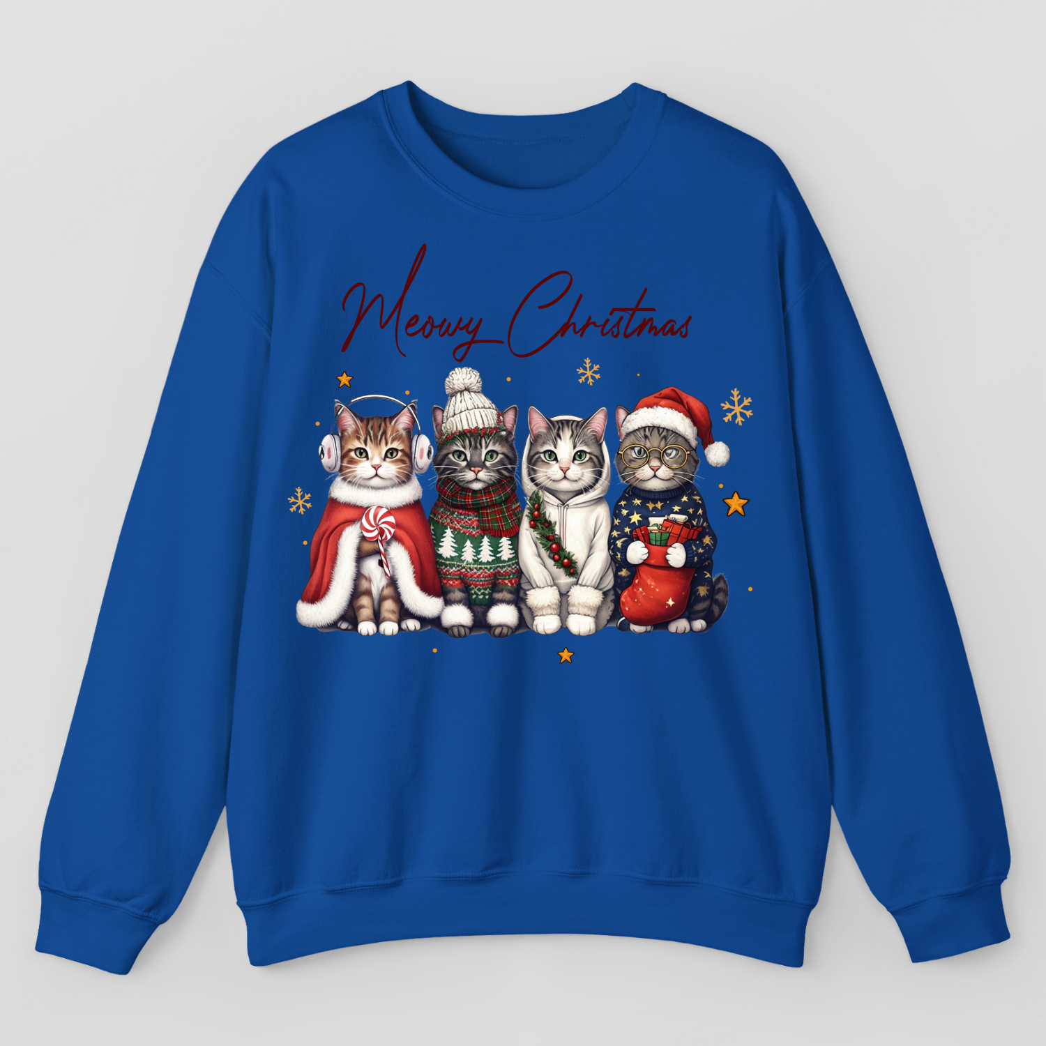 Meowy Christmas Sweatshirt
