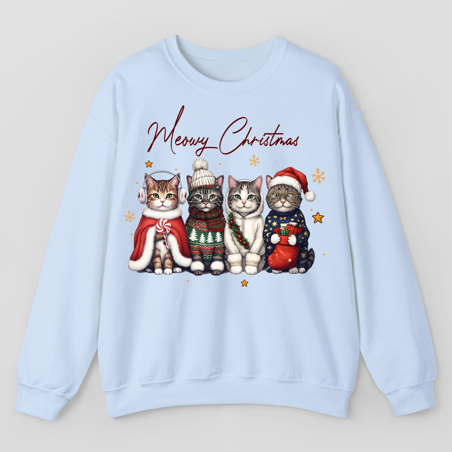 Meowy Christmas Sweatshirt