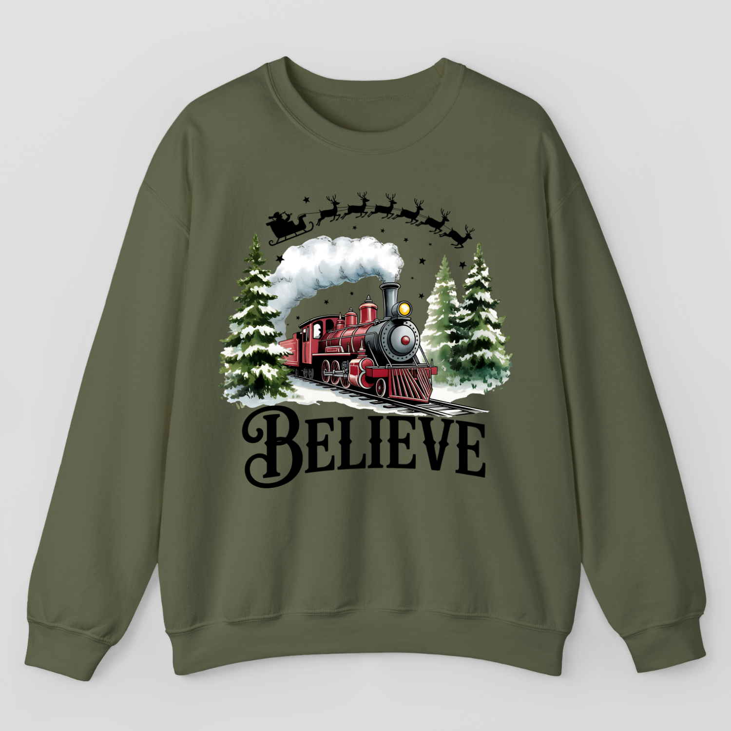 Believe Christmas Sweatshirt