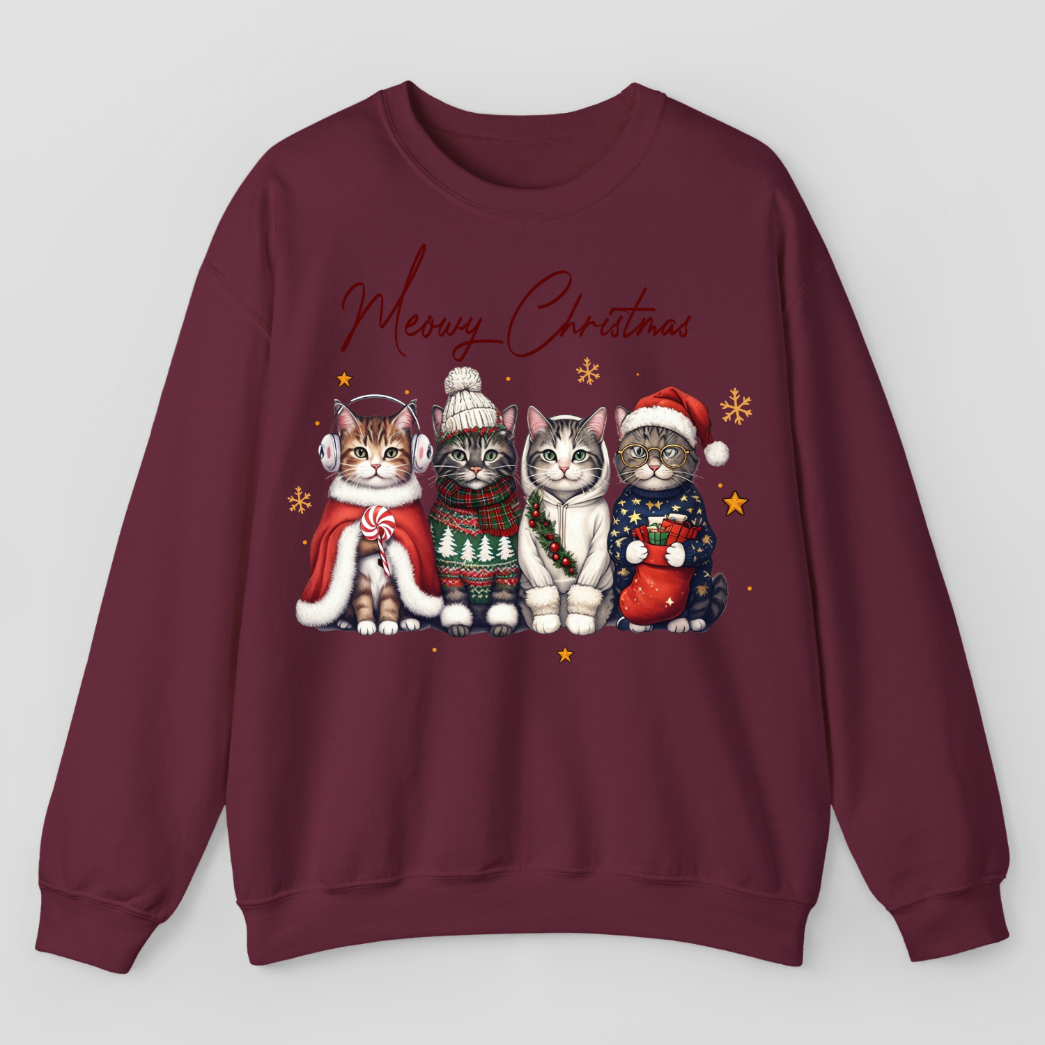 Meowy Christmas Sweatshirt