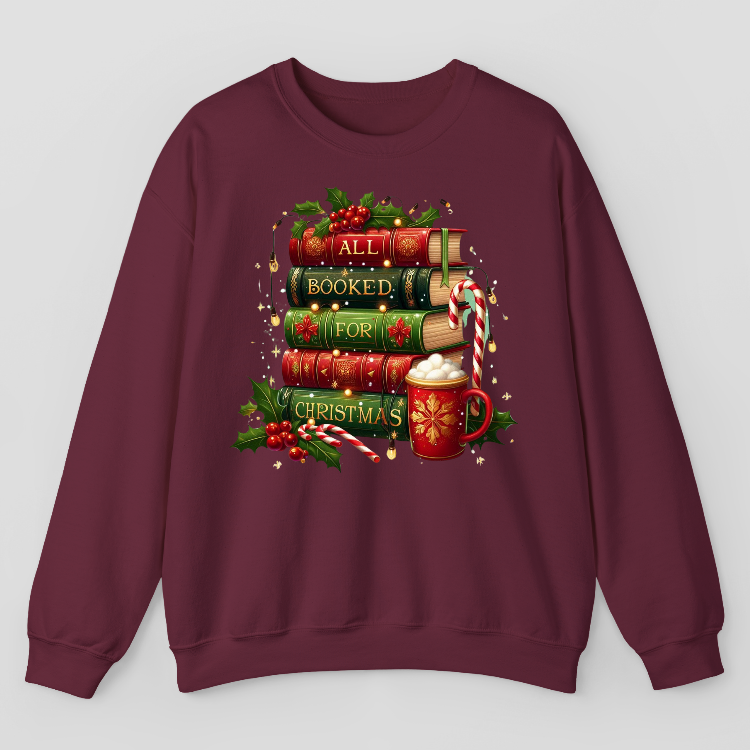 Christmas Books Sweatshirt