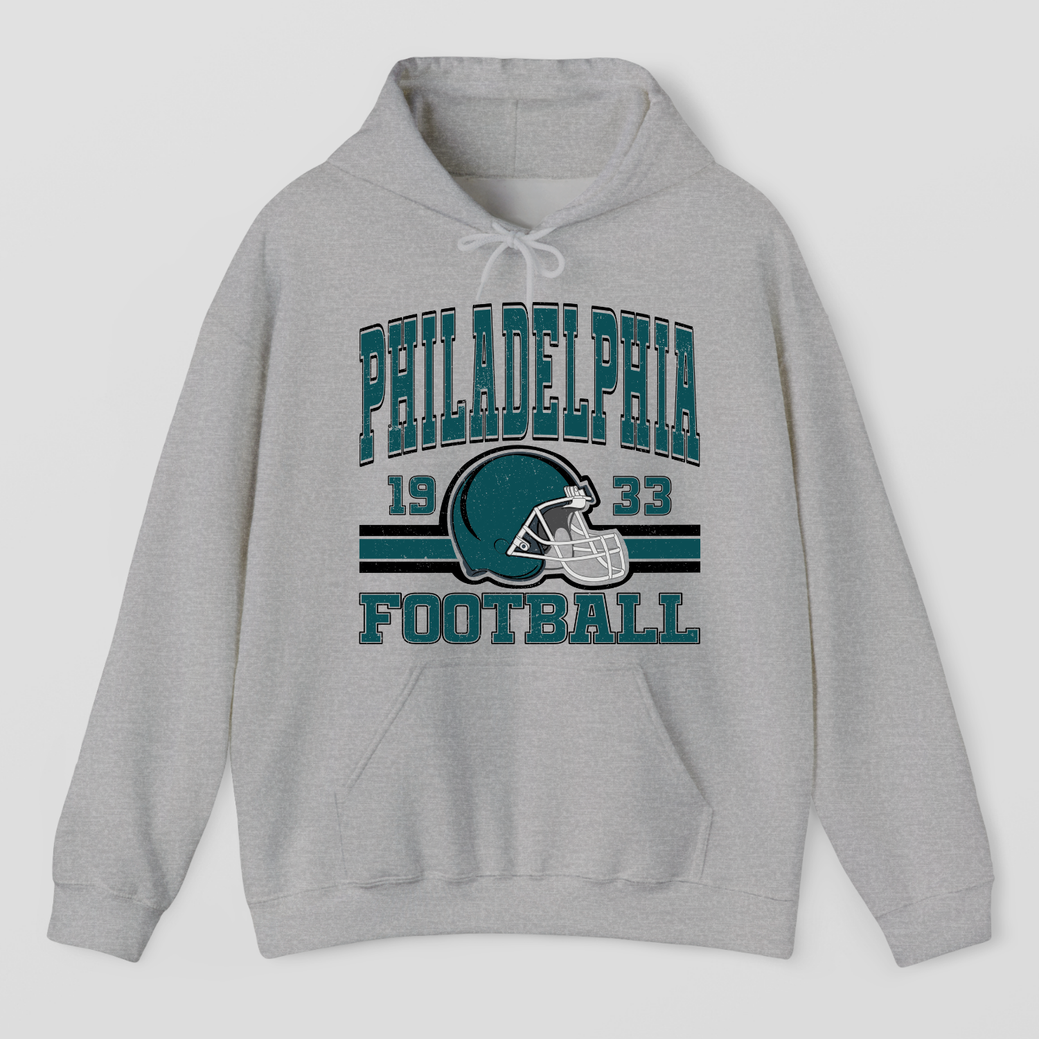 Vintage Style Philadelphia Football Hoodie