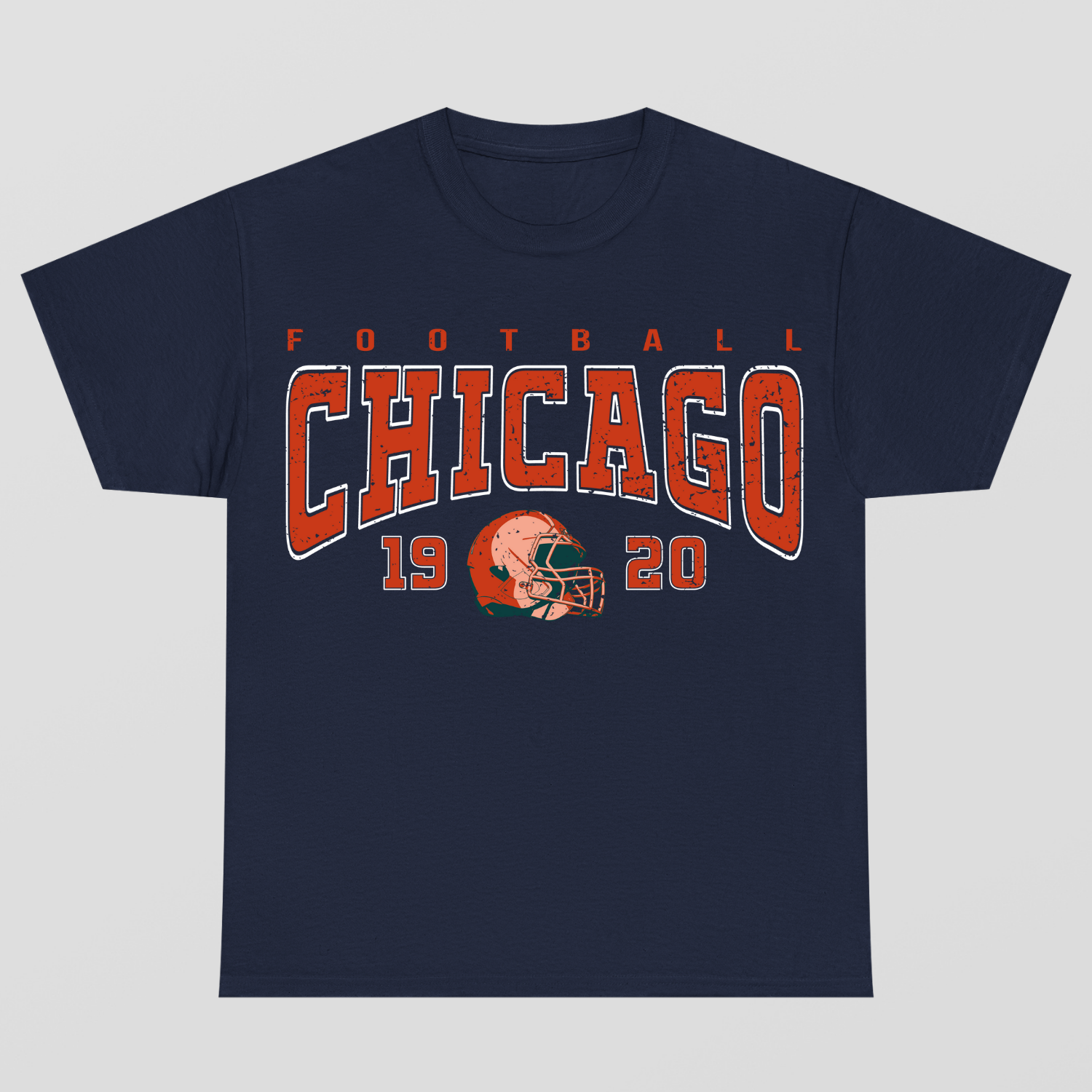 Vintage Style Chicago Football T-Shirt