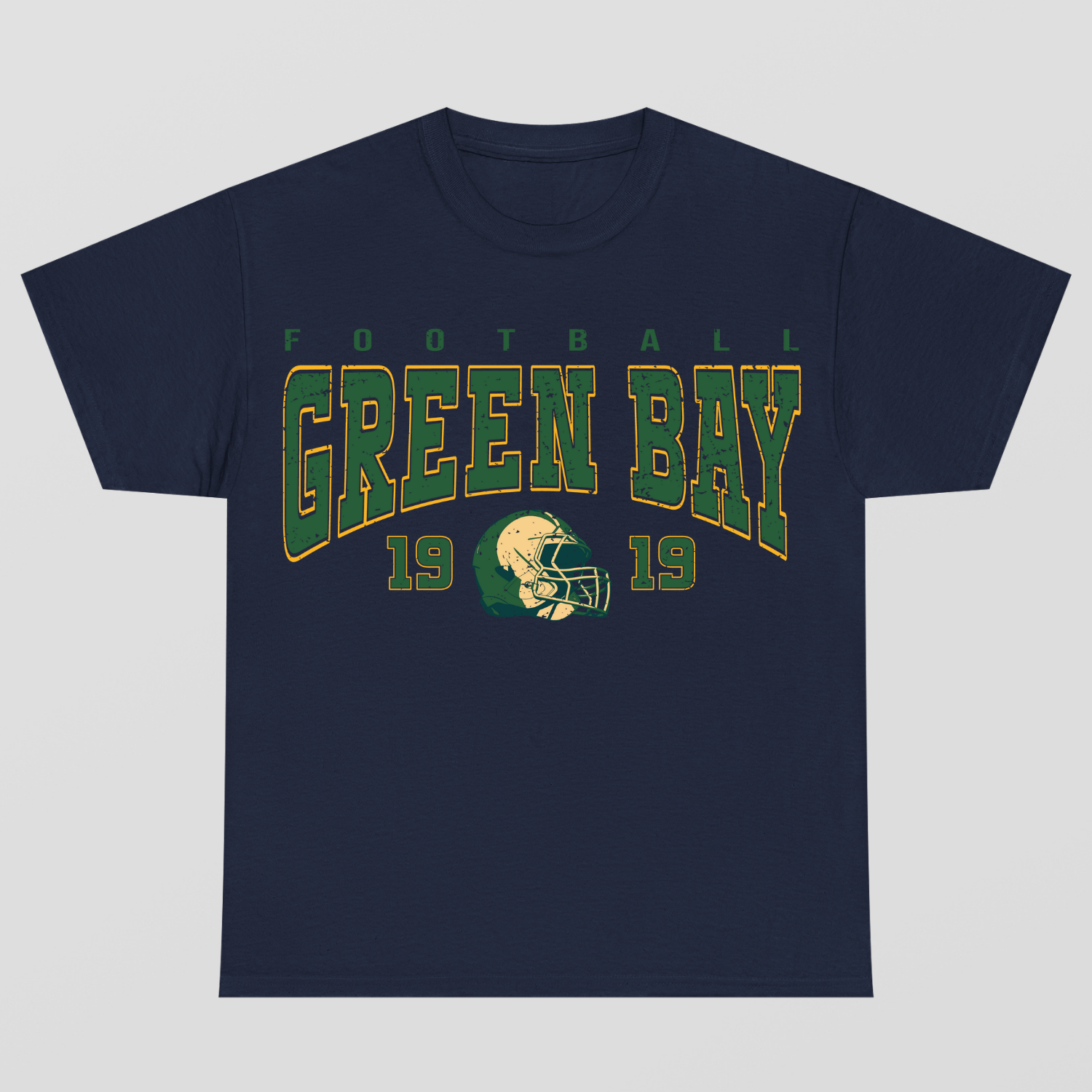 Vintage Style Green Bay Football T-Shirt