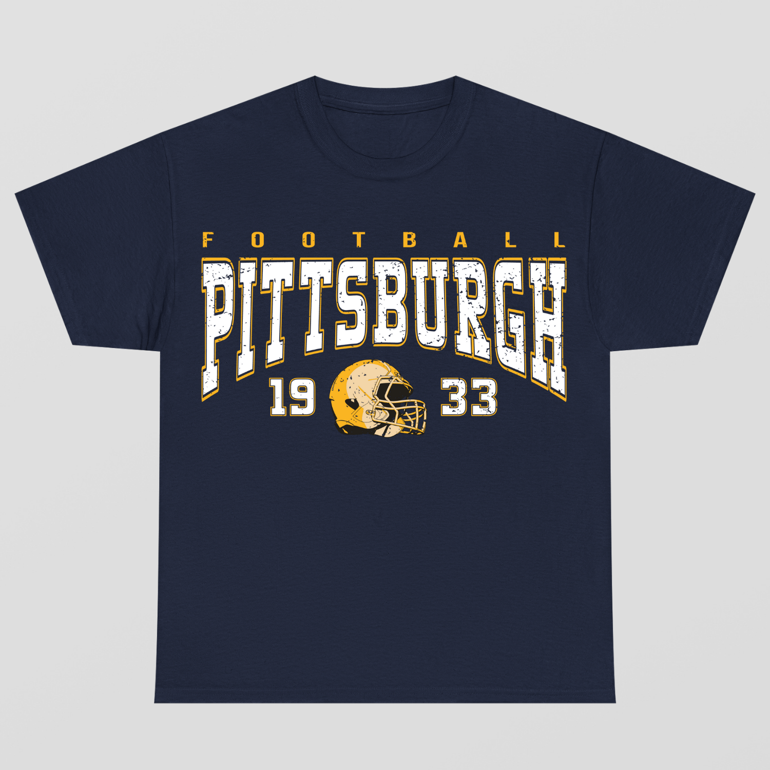 Vintage Style Pittsburgh Football T-Shirt