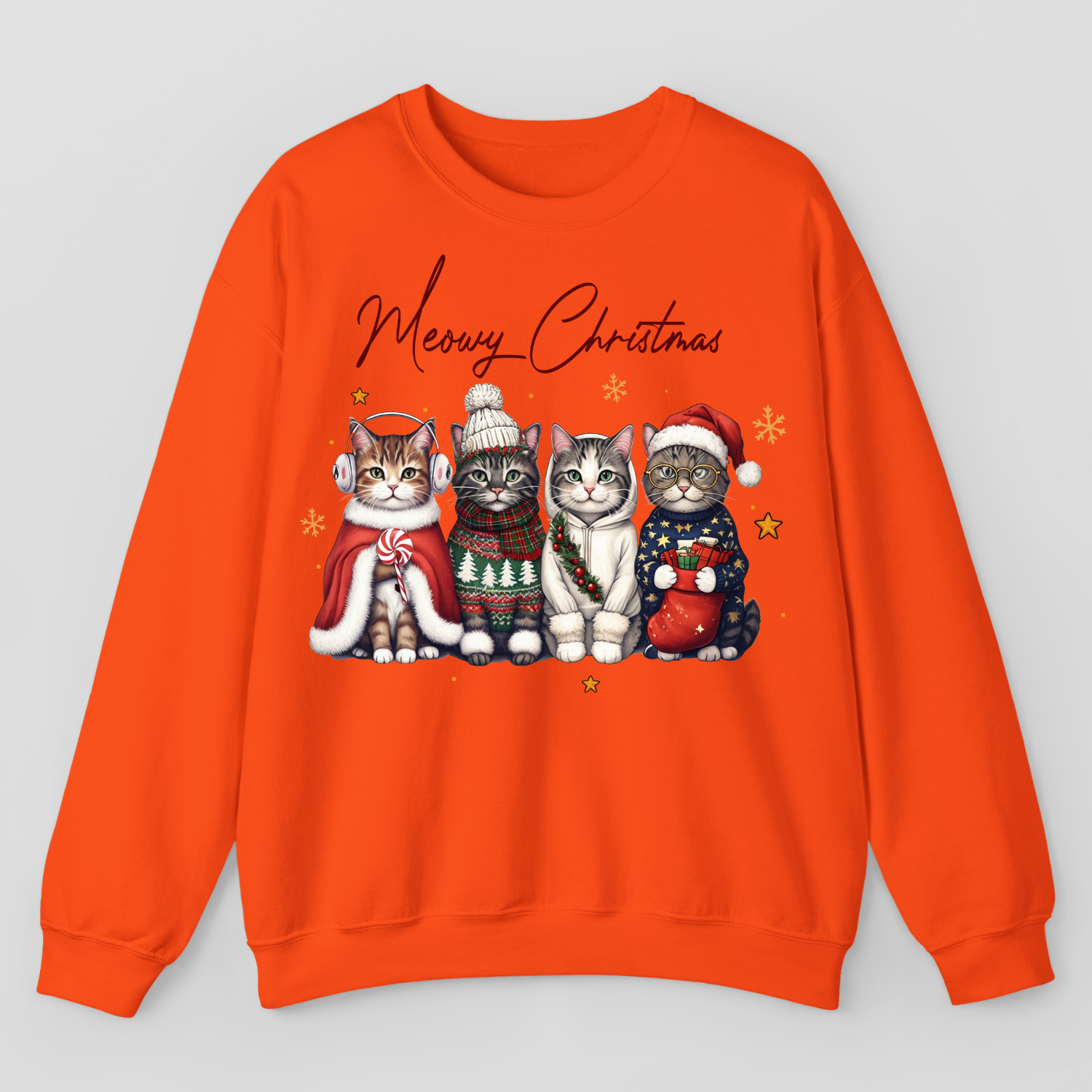 Meowy Christmas Sweatshirt
