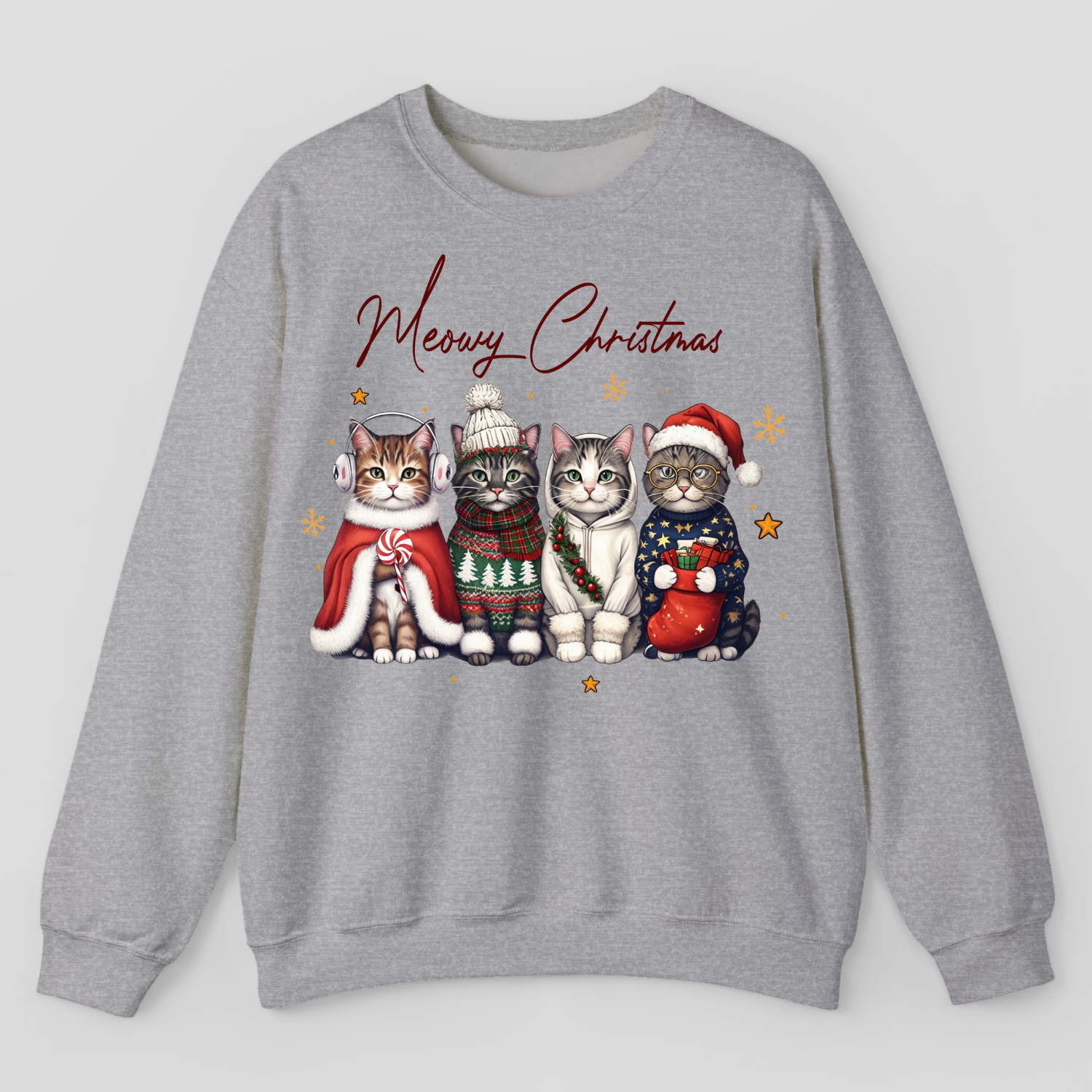 Meowy Christmas Sweatshirt