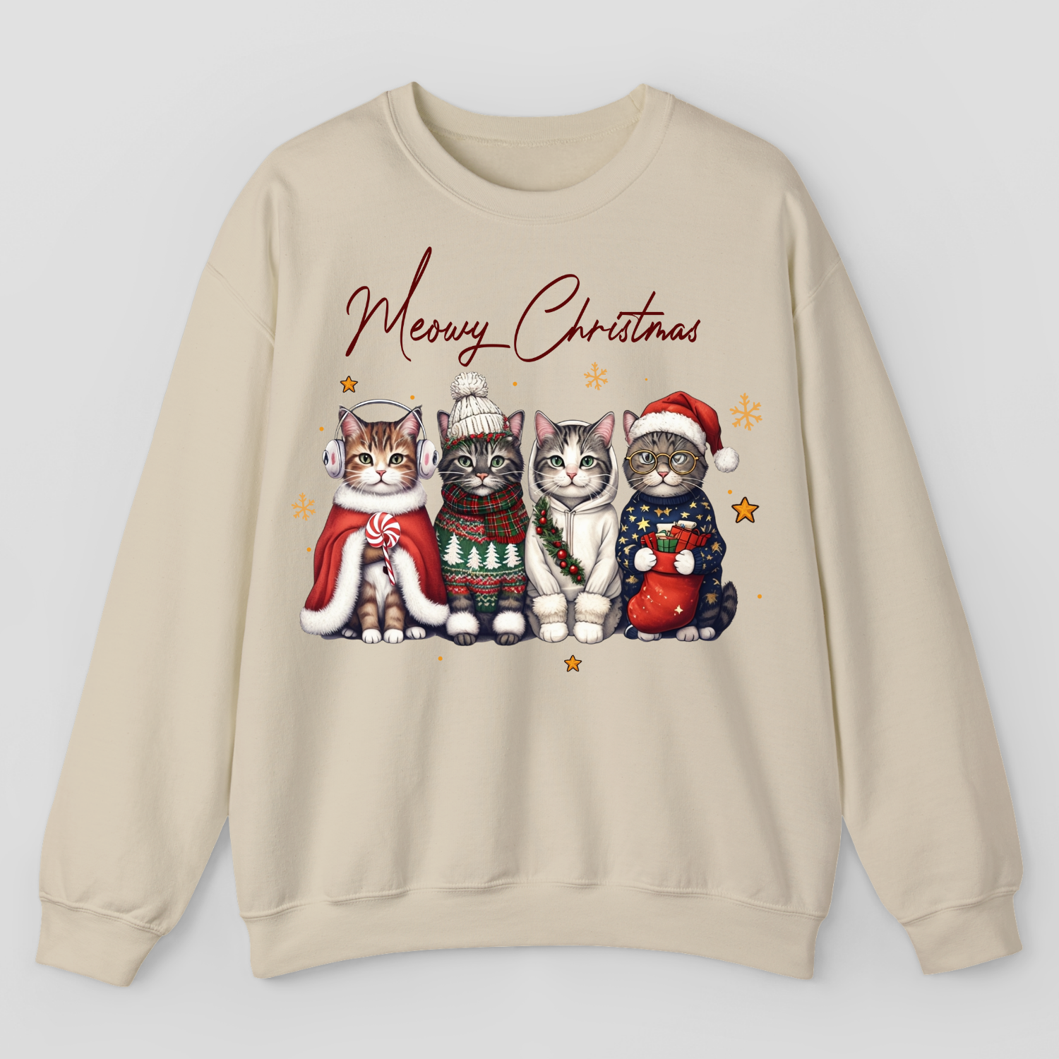 Meowy Christmas Sweatshirt