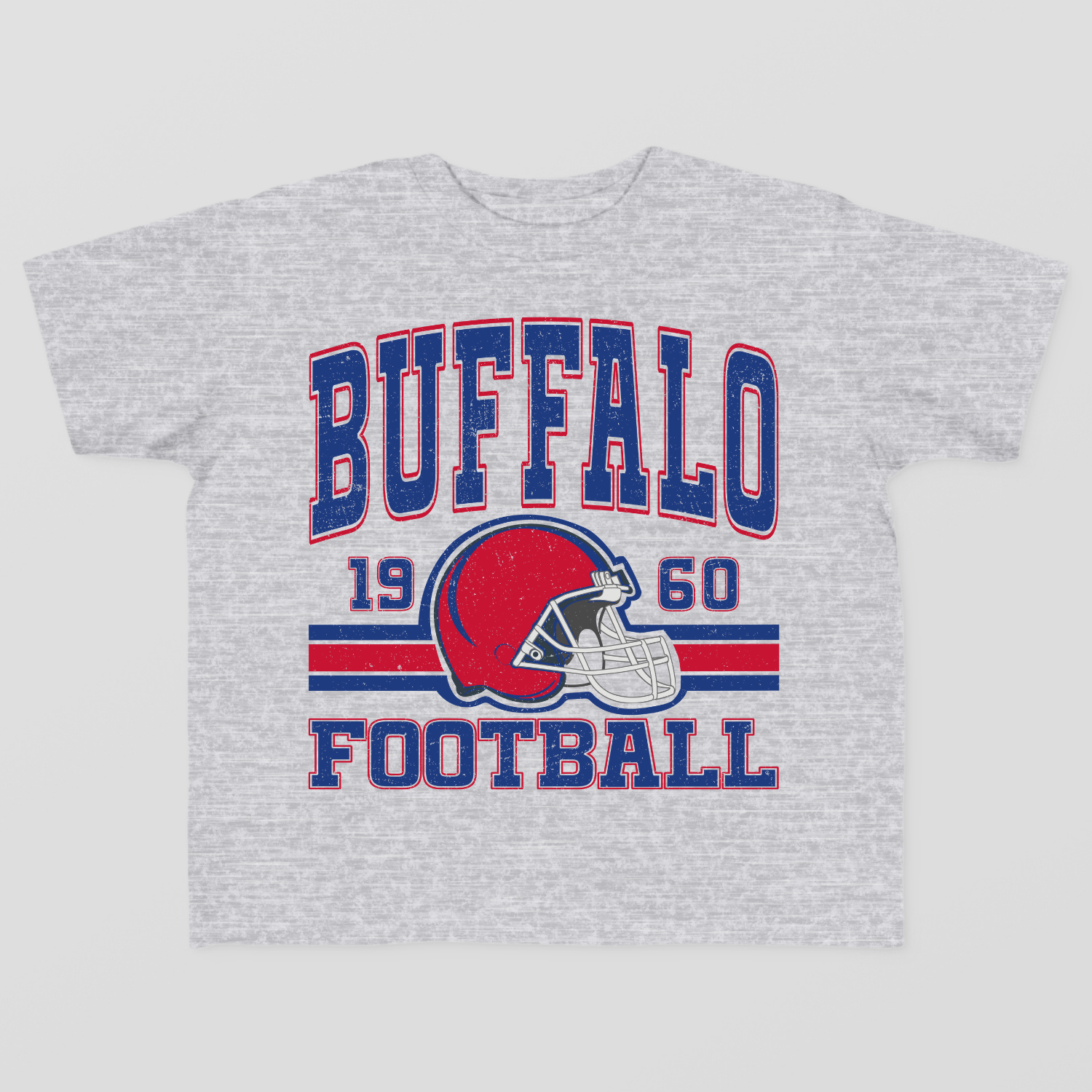 Vintage Style Buffalo Football Toddler T-Shirt