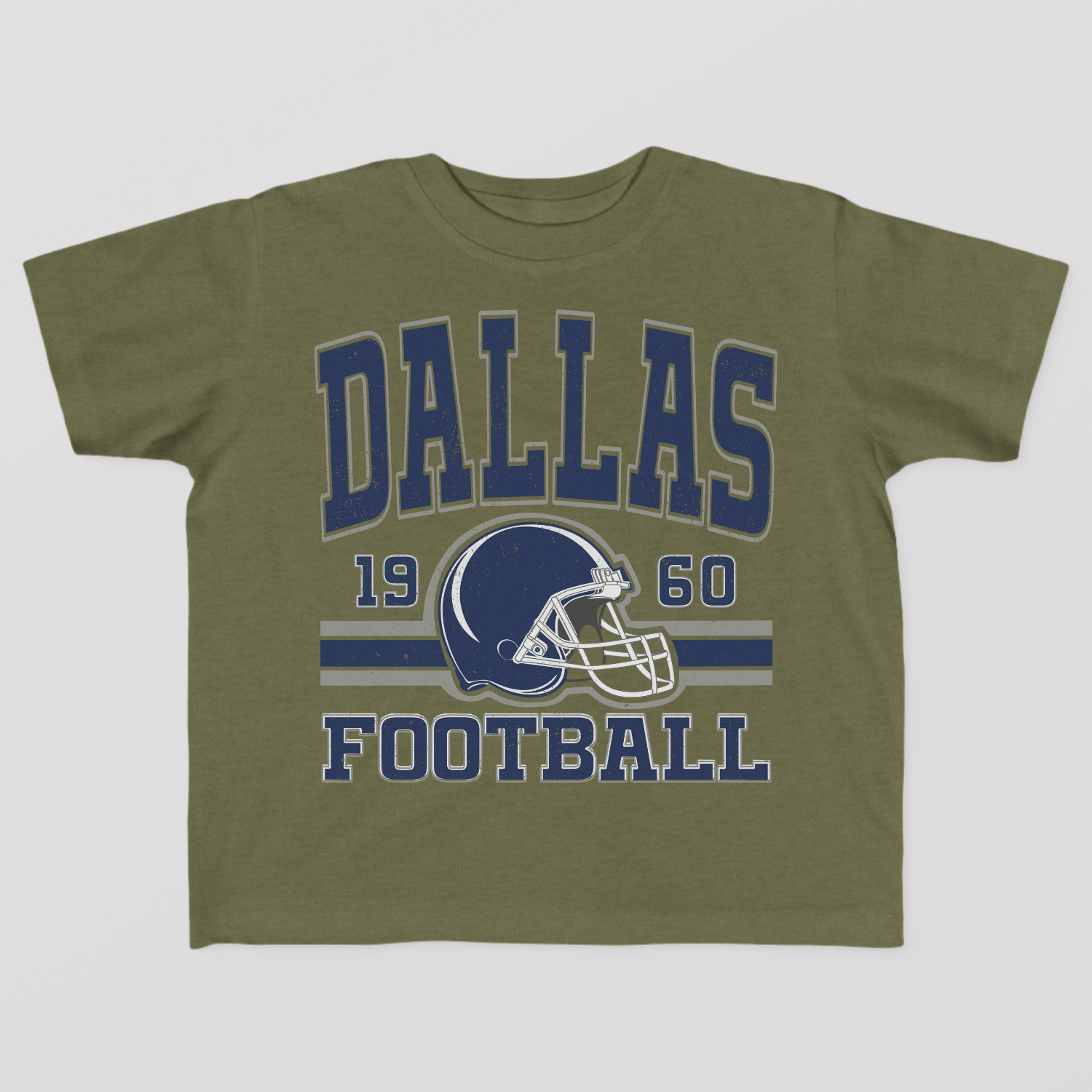 Vintage Style Dallas Football Toddler T-Shirt