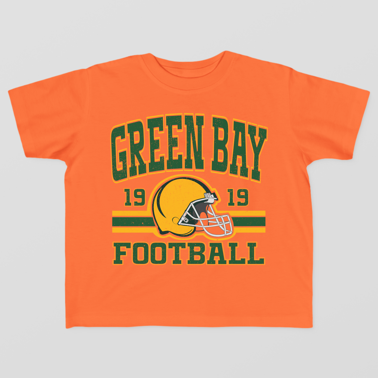 Vintage Style Green Bay Football Toddler T-Shirt