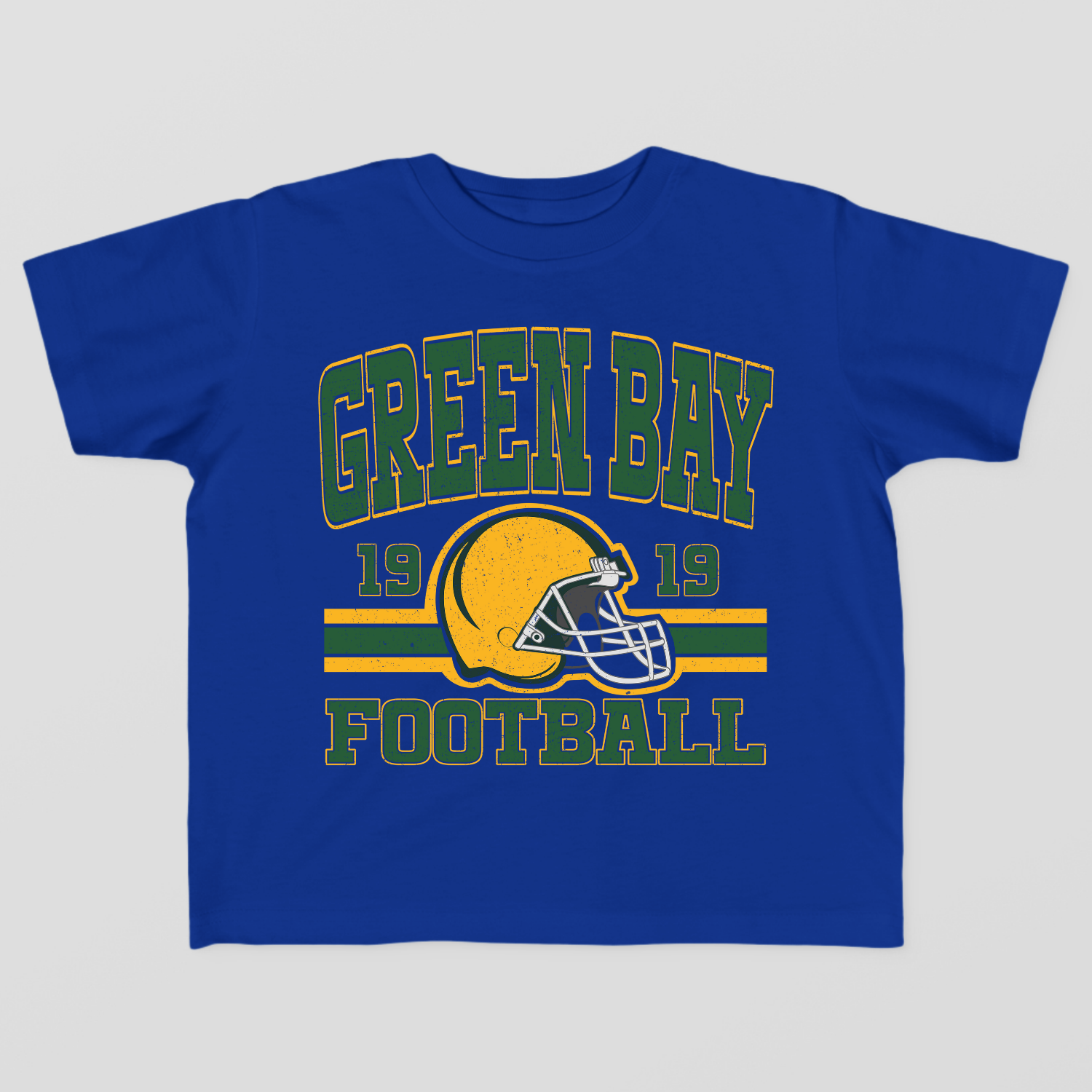 Vintage Style Green Bay Football Toddler T-Shirt