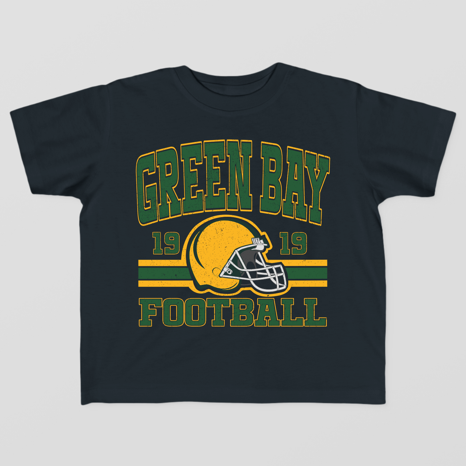 Vintage Style Green Bay Football Toddler T-Shirt