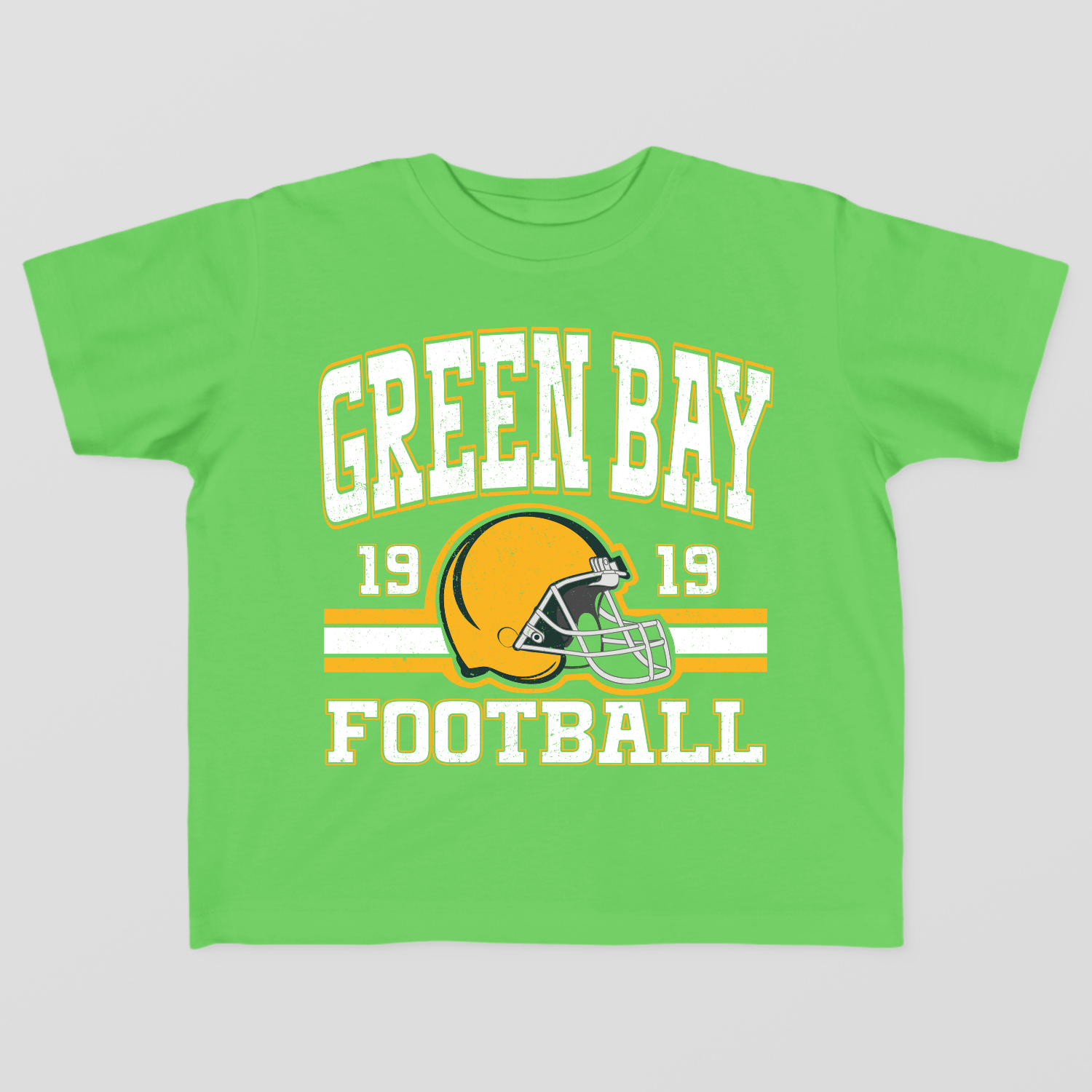 Vintage Style Green Bay Football Toddler T-Shirt