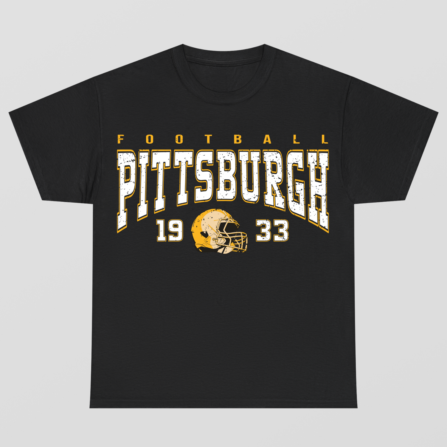 Vintage Style Pittsburgh Football T-Shirt