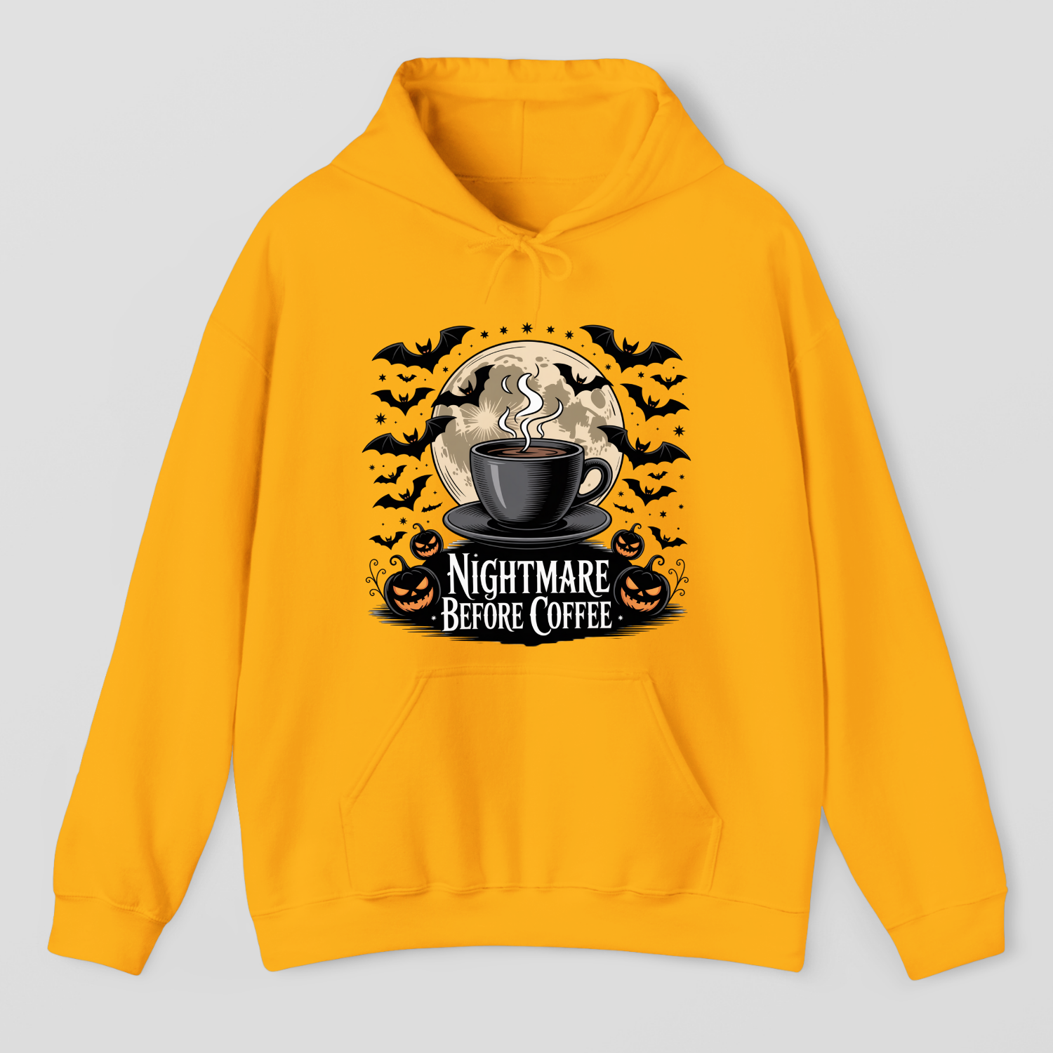 Nightmare Before Coffe Halloween Hoodie