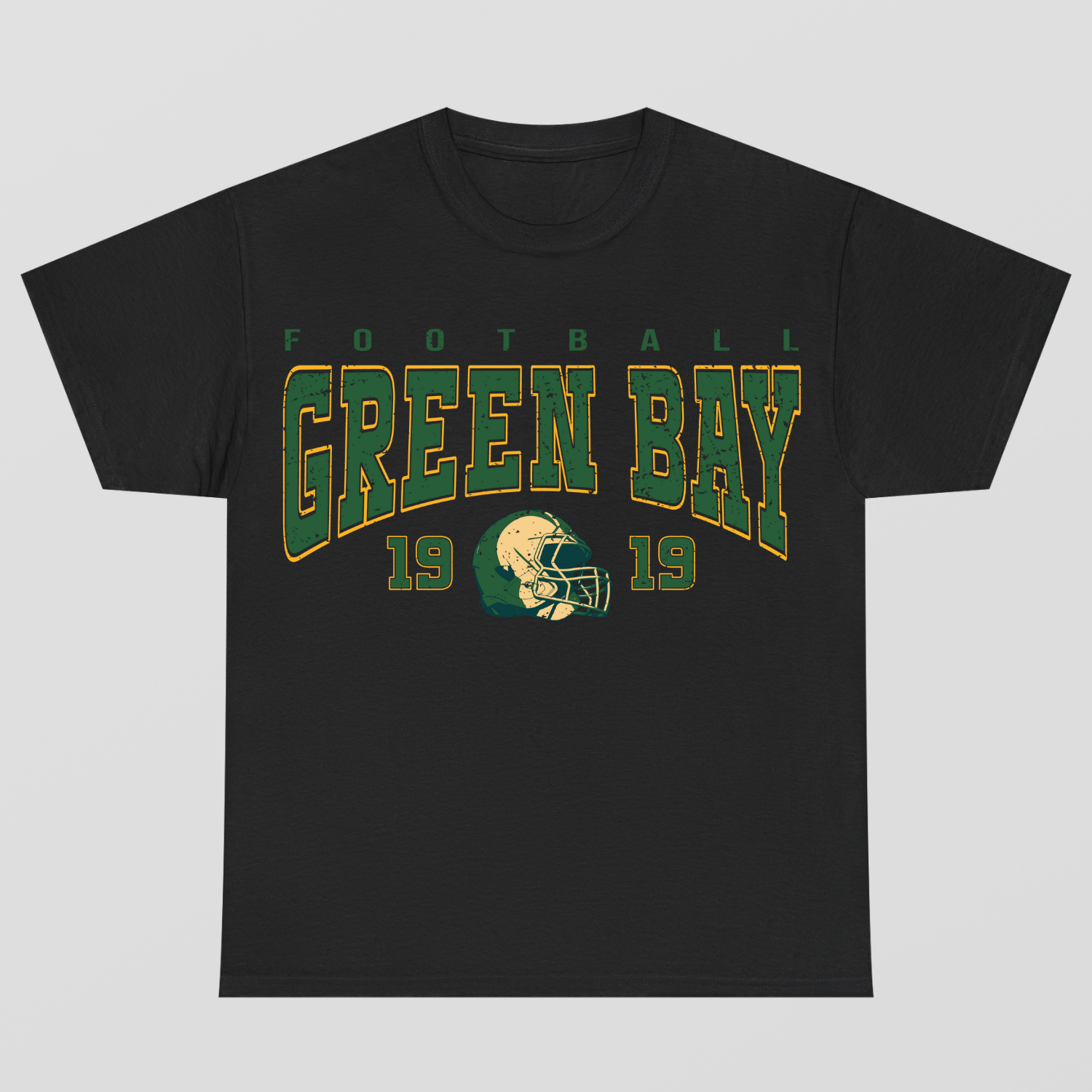 Vintage Style Green Bay Football T-Shirt