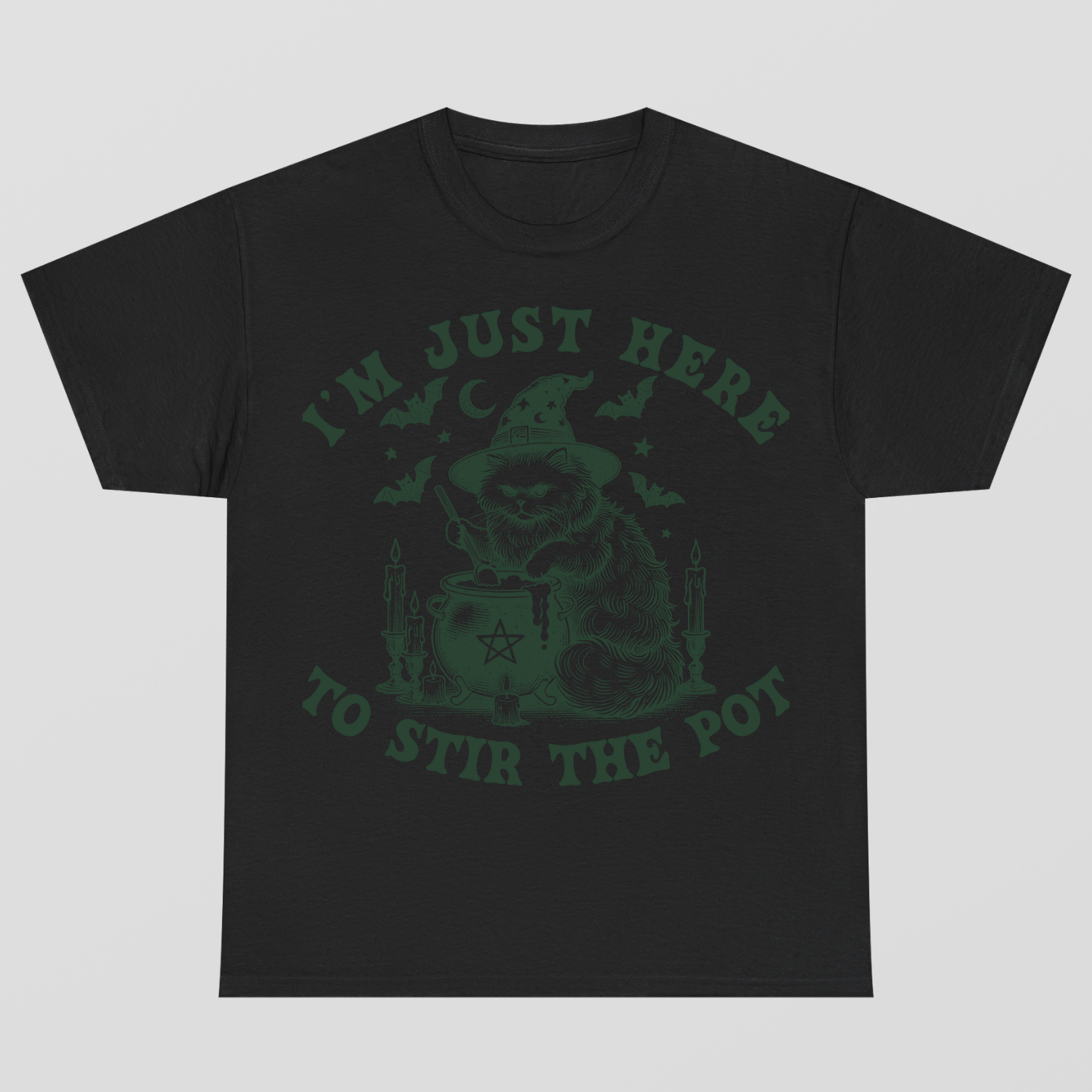 I Am Just Here To Stir The Pot Halloween T-Shirt