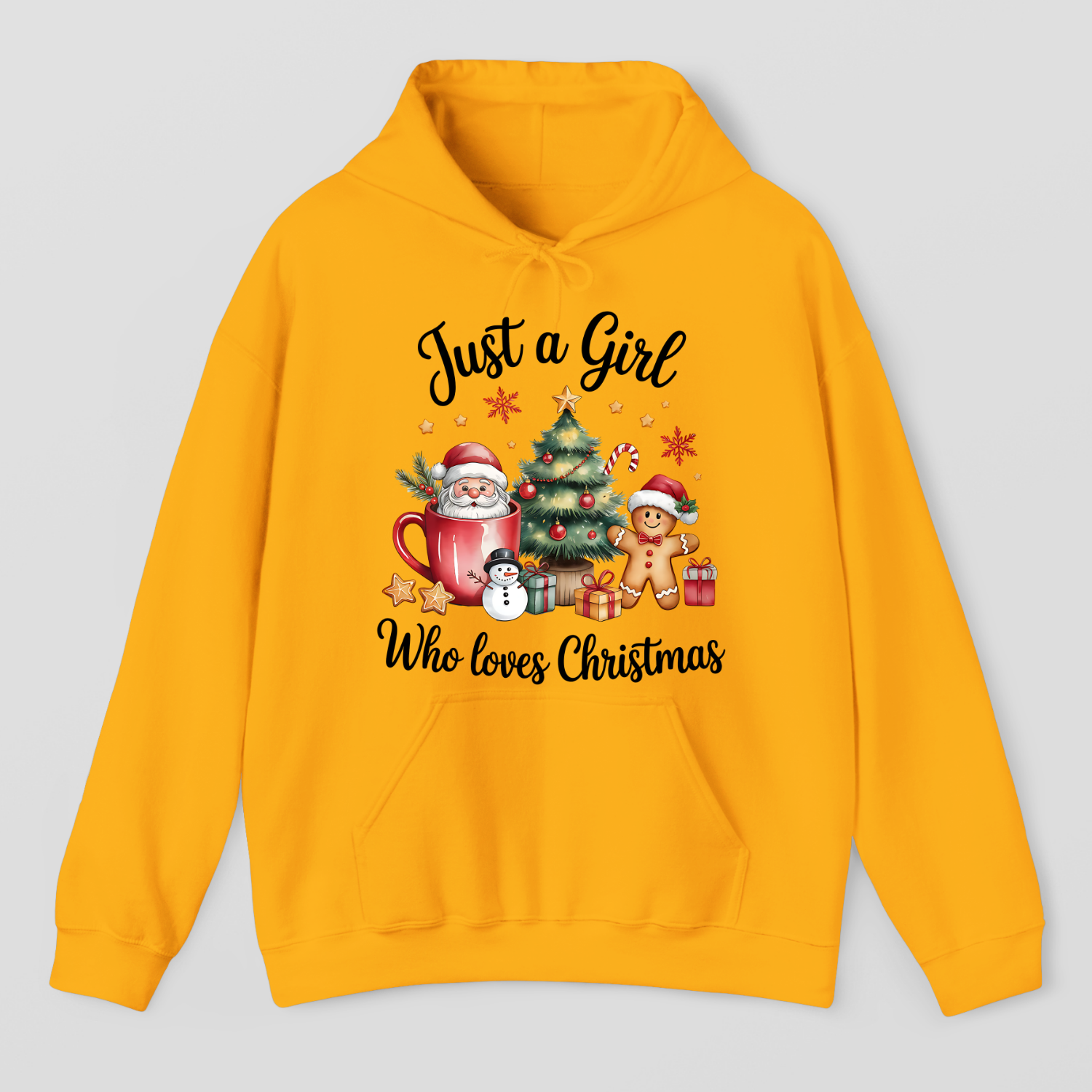 Just A Girl Who Loves Christmas Hoodie