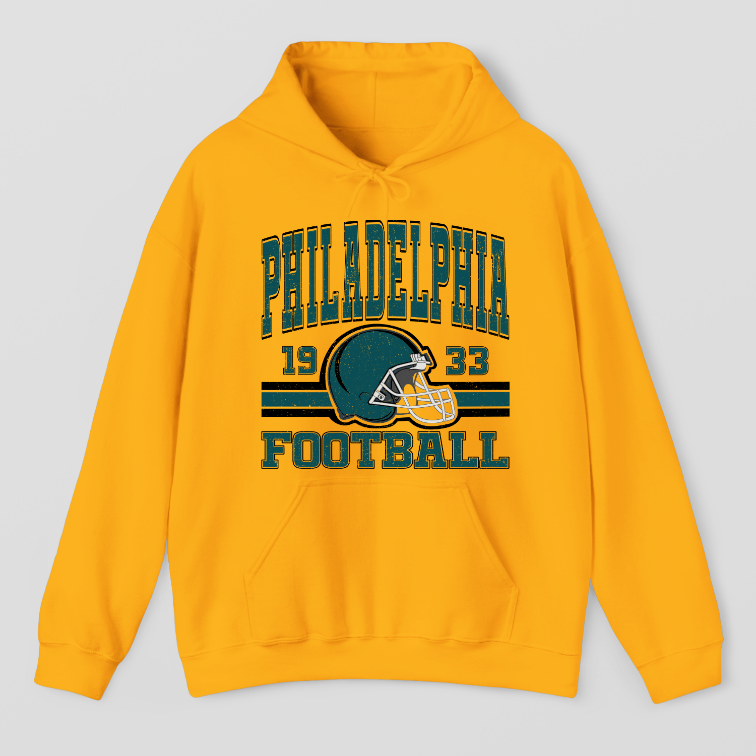 Vintage Style Philadelphia Football Hoodie