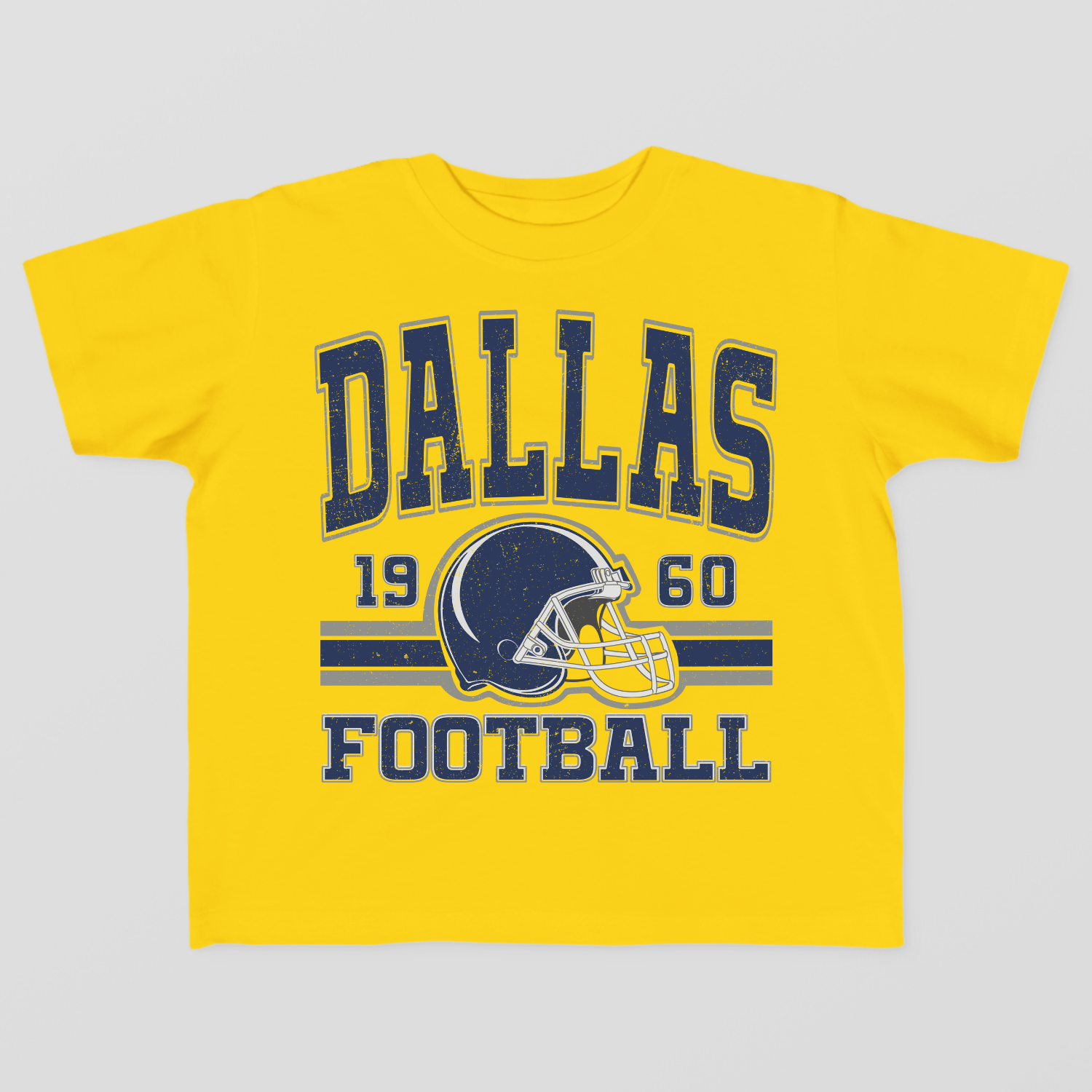 Vintage Style Dallas Football Toddler T-Shirt