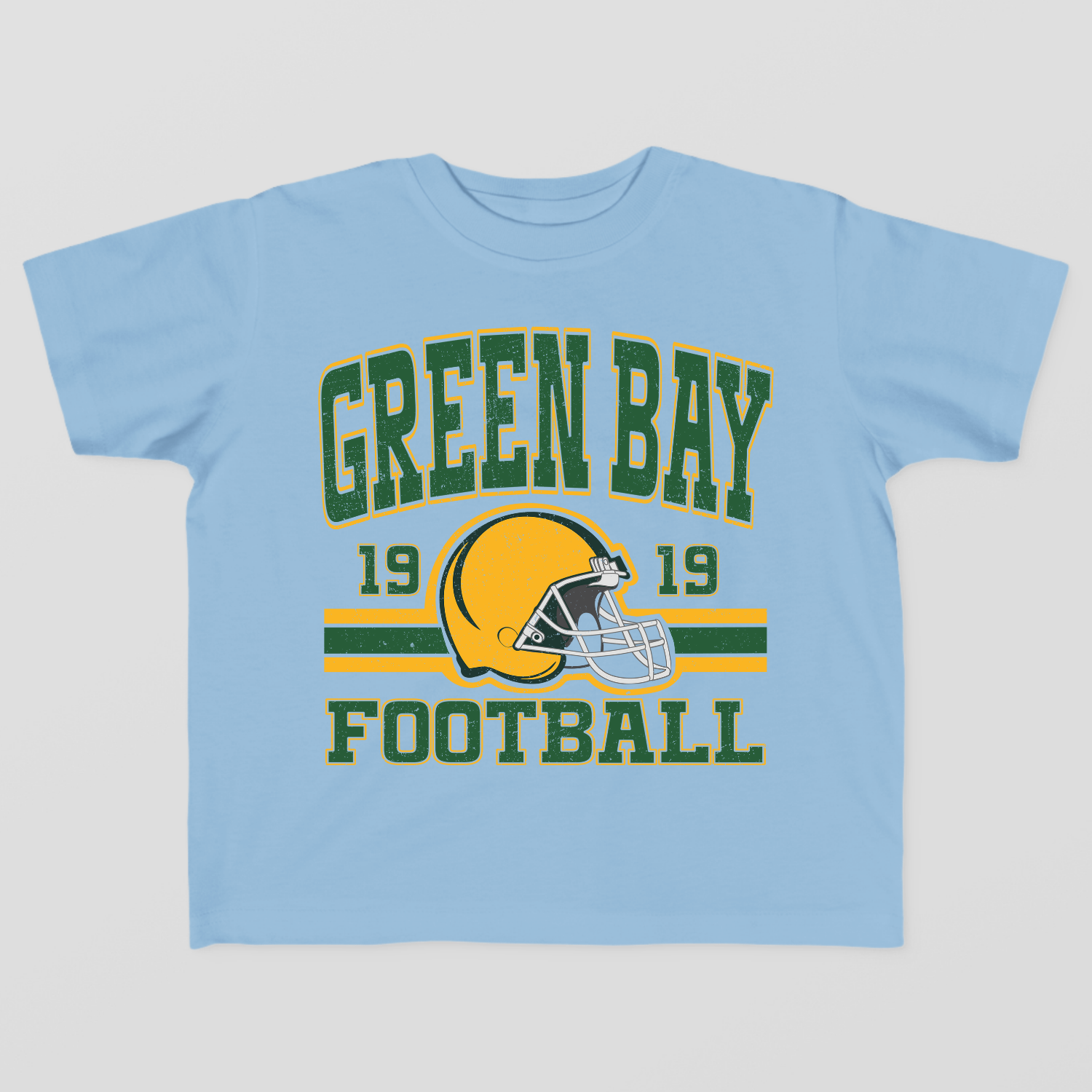 Vintage Style Green Bay Football Toddler T-Shirt