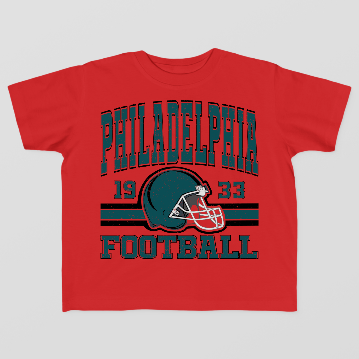 Vintage Style Philadelphia Football Toddler T-Shirt