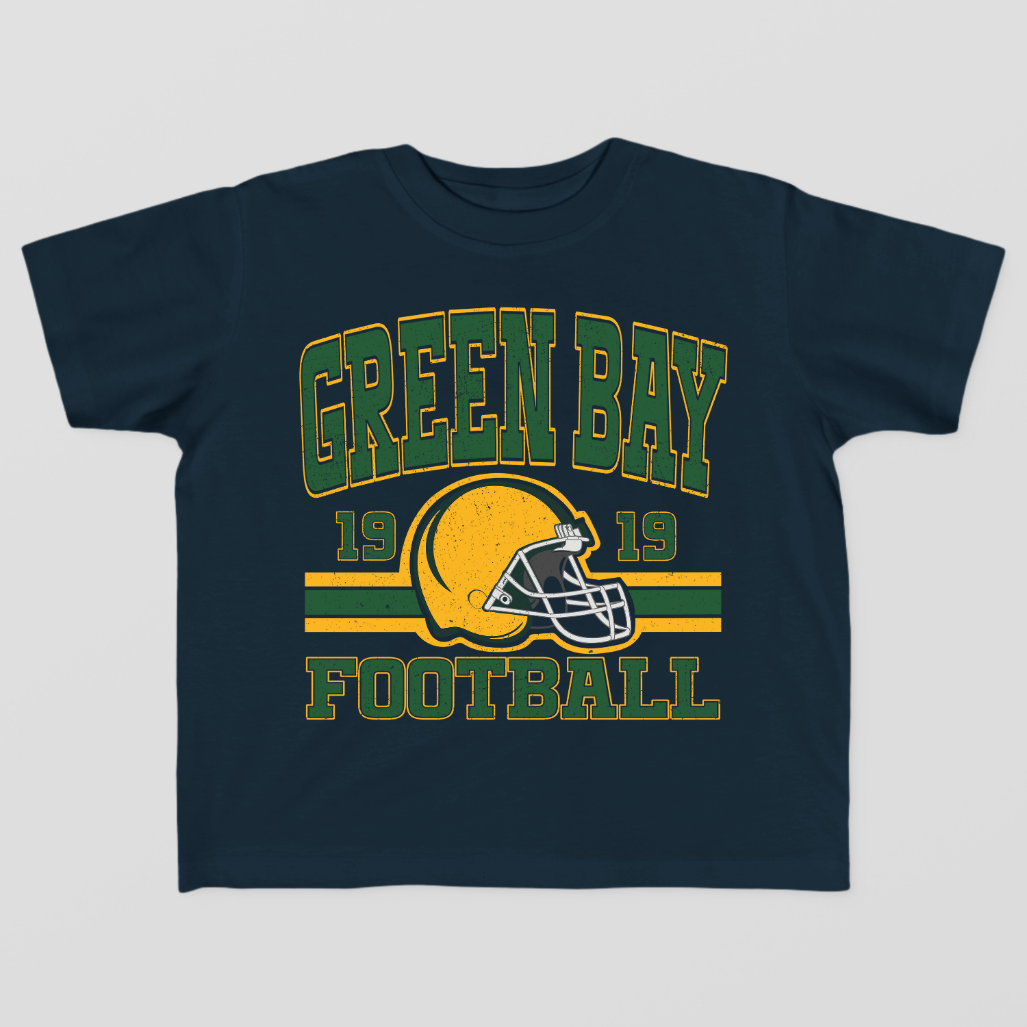 Vintage Style Green Bay Football Toddler T-Shirt