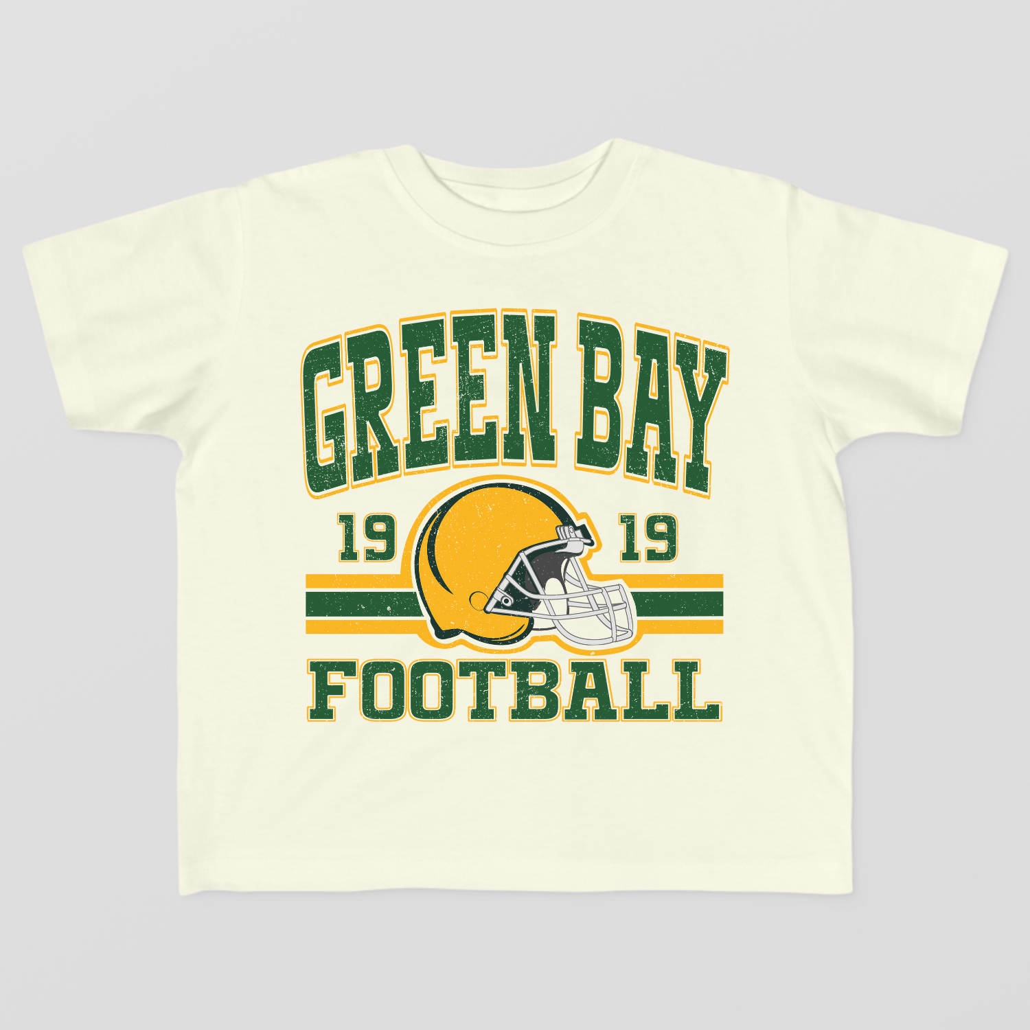 Vintage Style Green Bay Football Toddler T-Shirt