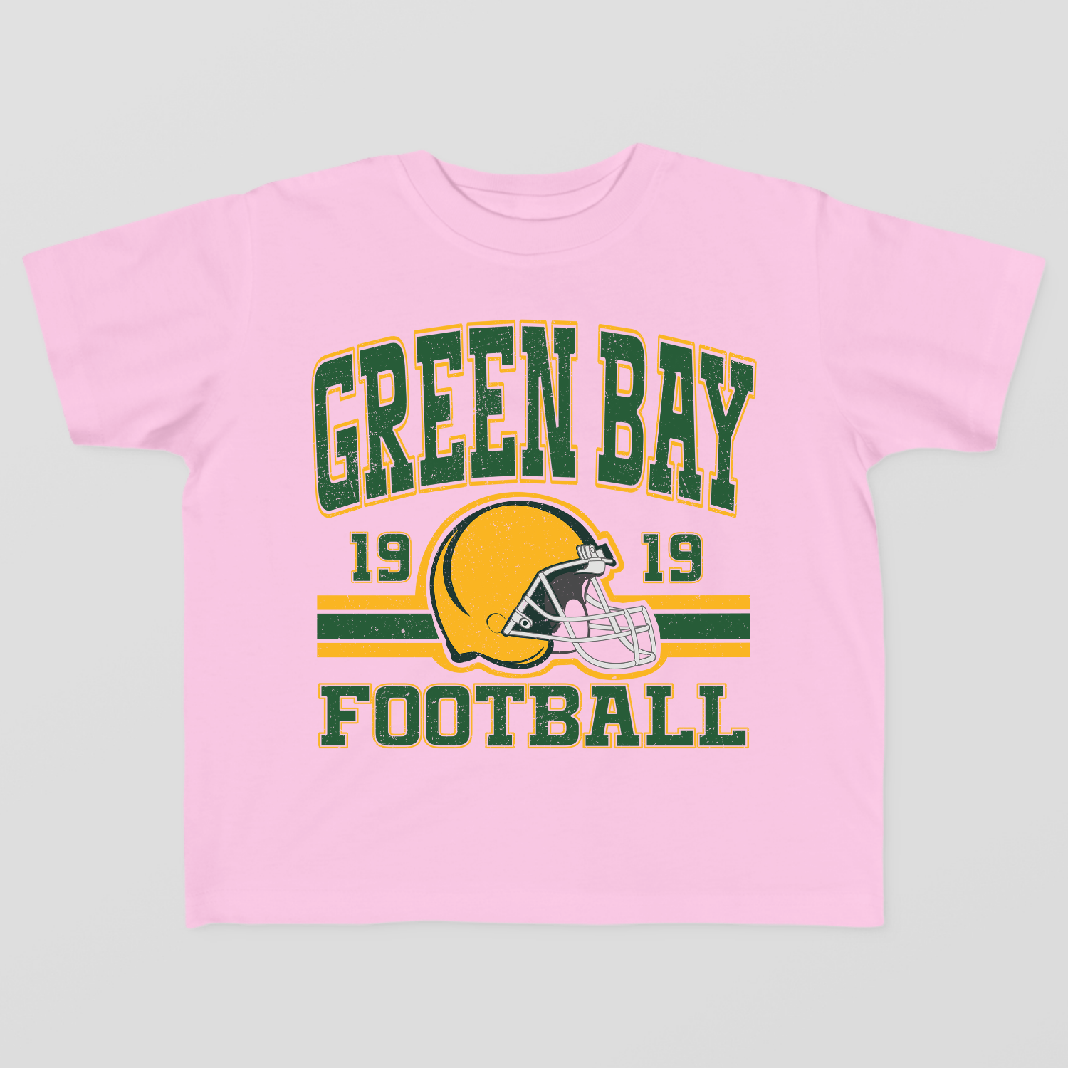 Vintage Style Green Bay Football Toddler T-Shirt